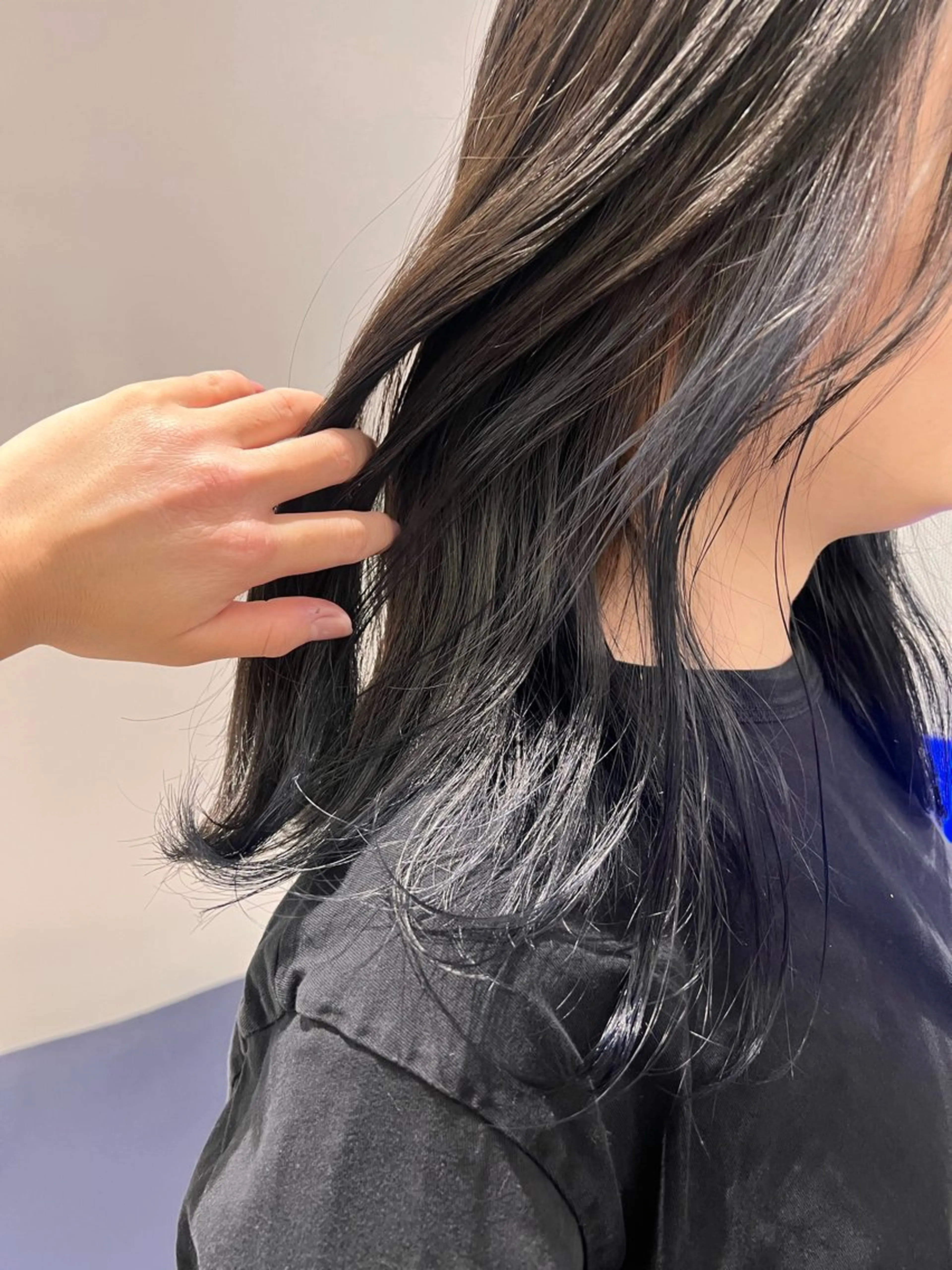 セミロング 渋谷🌈透明感カラー レイヤー/mikuのヘアスタイル