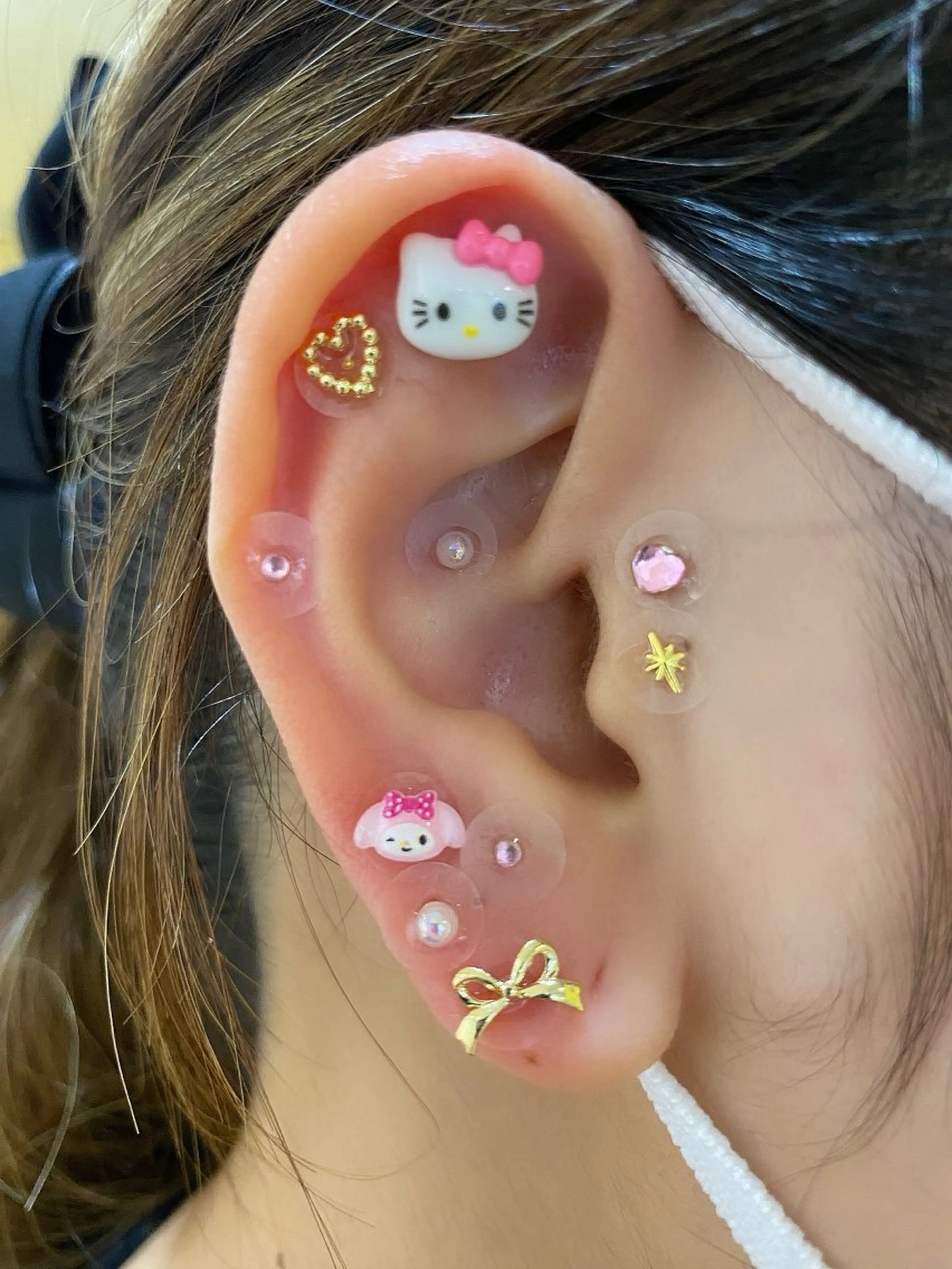 限定🌷似合わせまつ毛パーマ+耳つぼジュエリー(両耳6個)💎🎀の写真