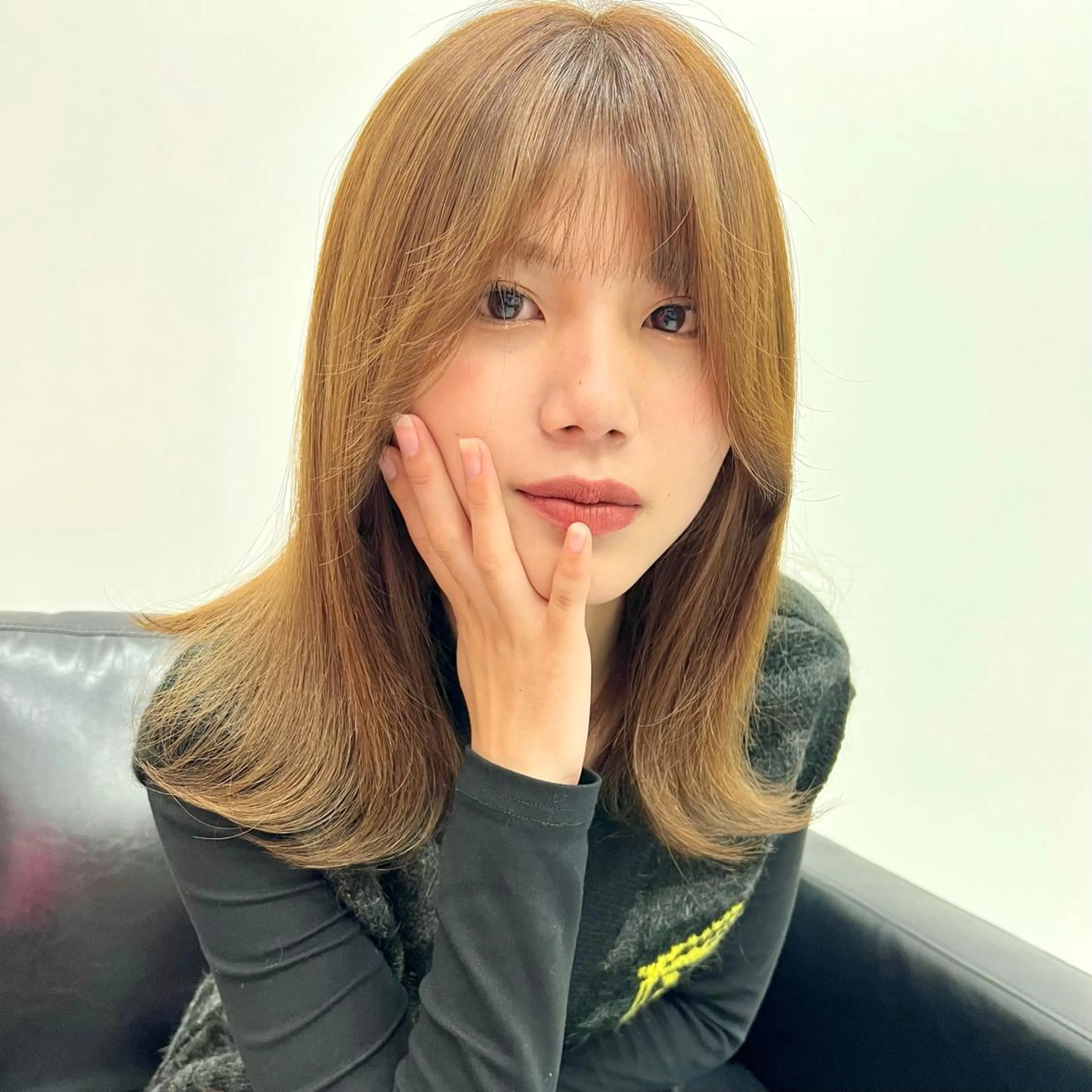 ミディアム カラー ブリーチ ハイトーンカラー ChuDuck所属・🐮ChuDuck 代表　SHOTA🐮のヘアスタイル