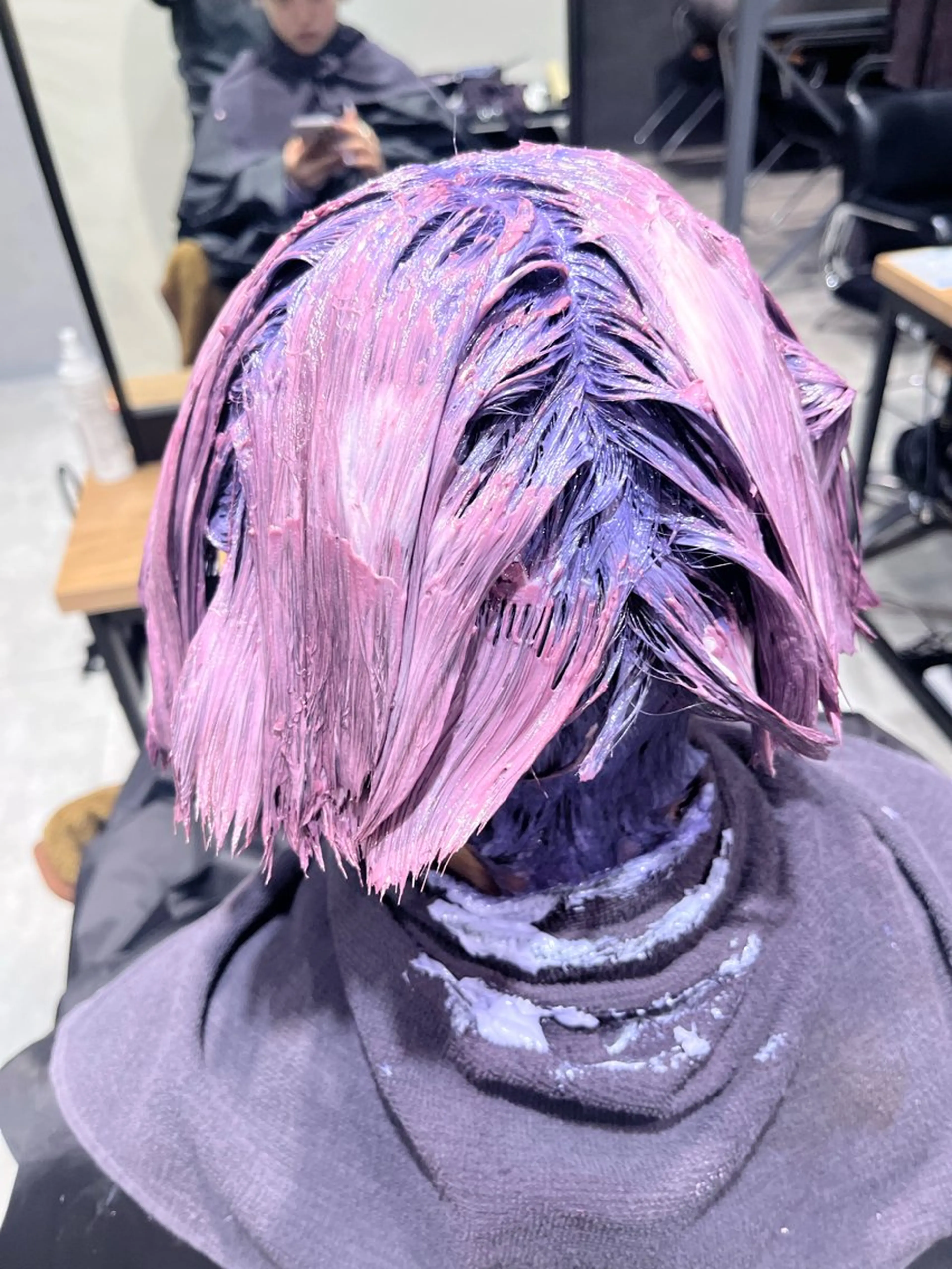 カラー ブリーチ デザインカラー NYLON.所属・ブリーチ/縮毛矯正 ❤️‍🔥シンノスケのヘアスタイル