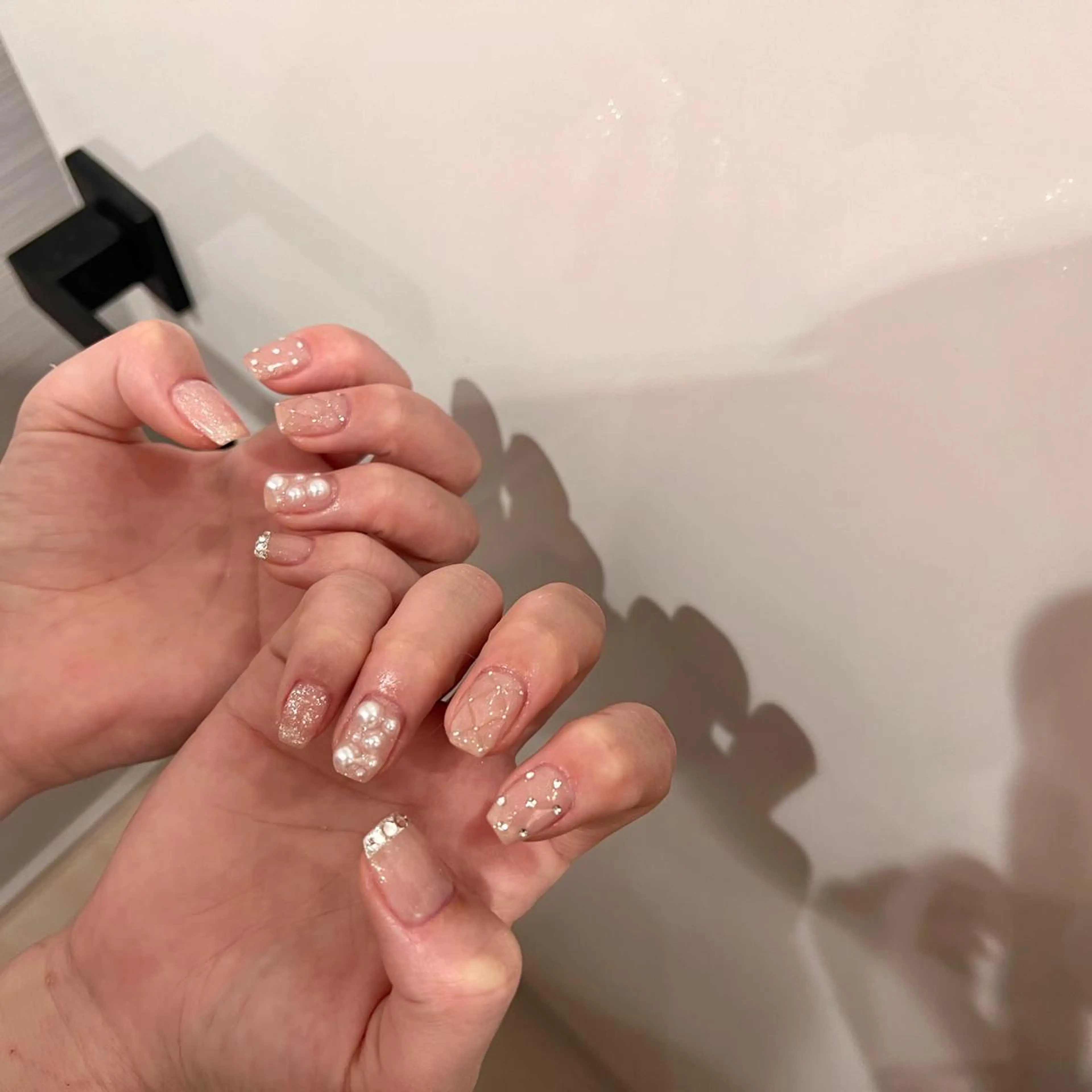 ネイル 黒葛原 めぐみのネイルデザイン