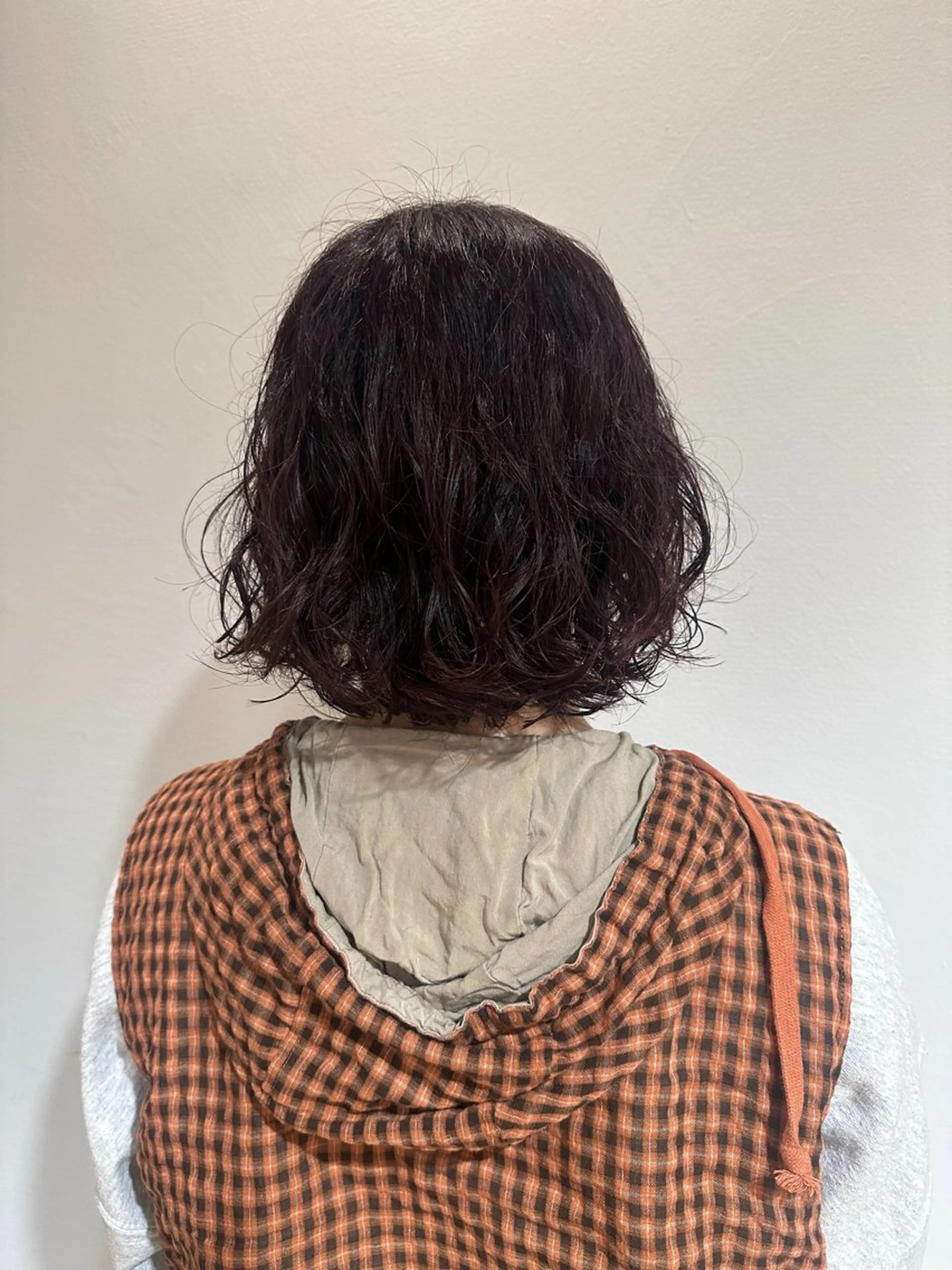 ミディアム パーマ パーマ 塩澤 榛奈のヘアスタイル