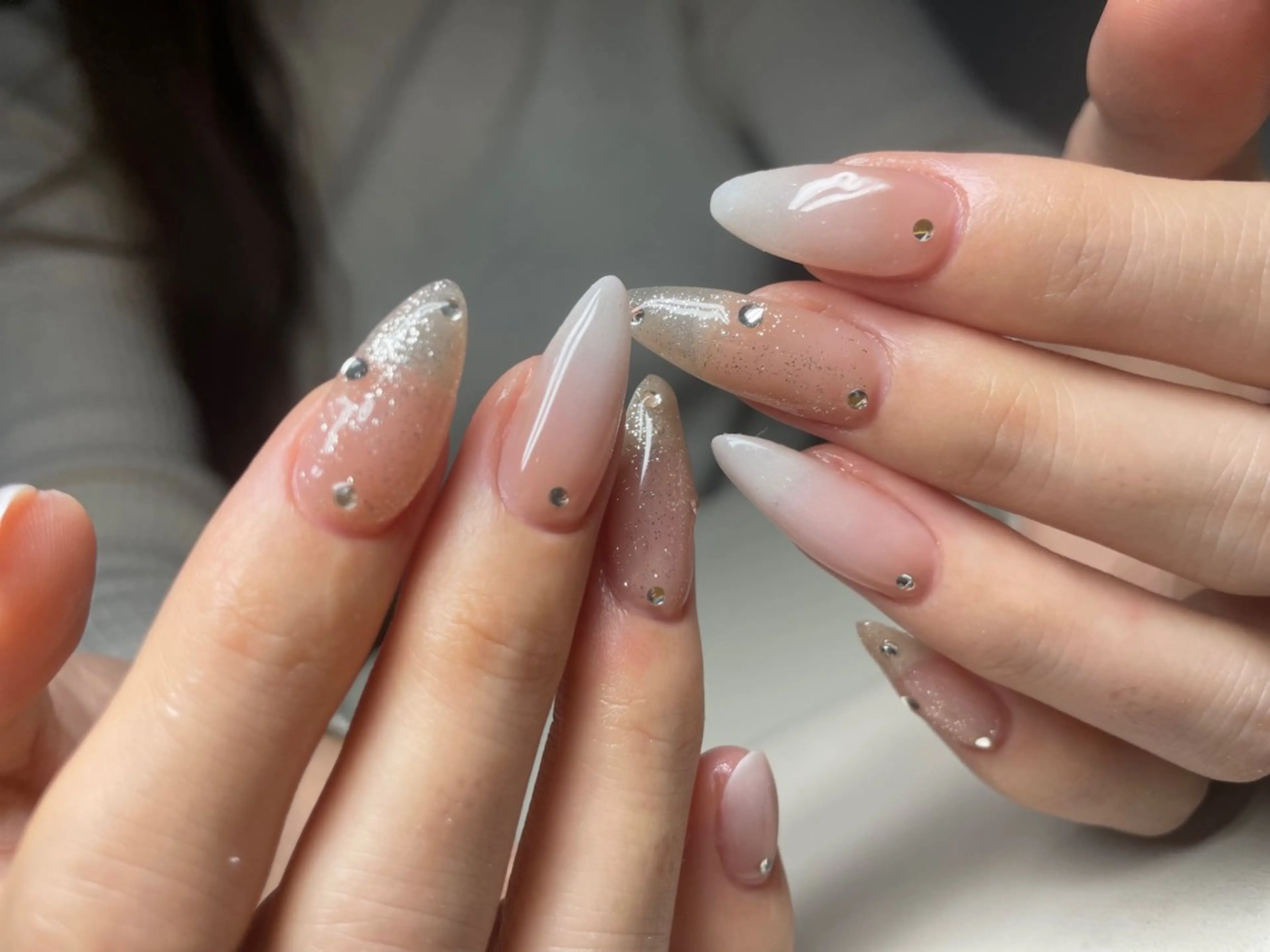 【スカルプ】アクリル長さだし、定額シンプルコース☆ご新規ジェルオフ無料の写真