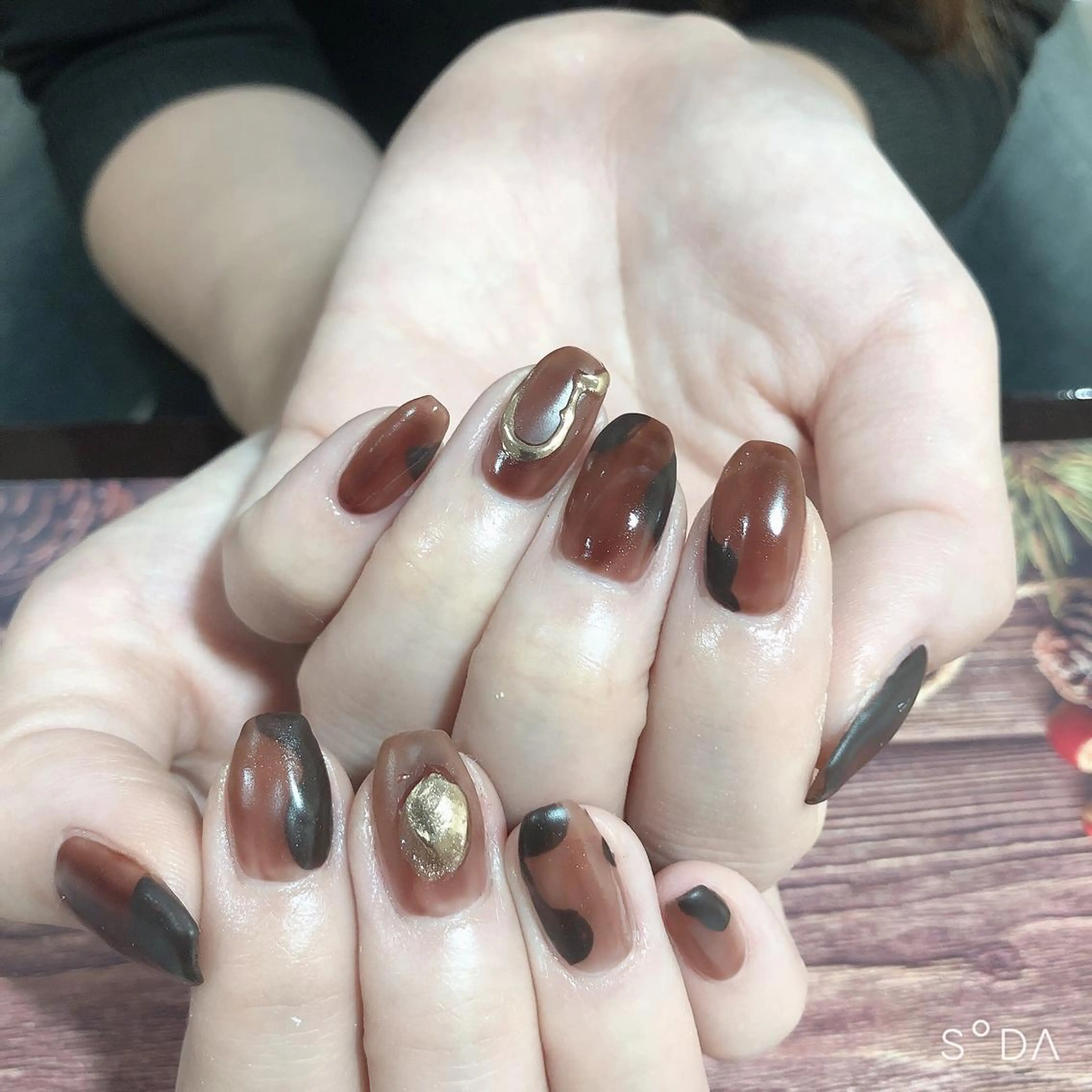 ネイル ニュアンスネイル ハンドネイル 吉野✨ ネイルデザイナー✨のネイルデザイン