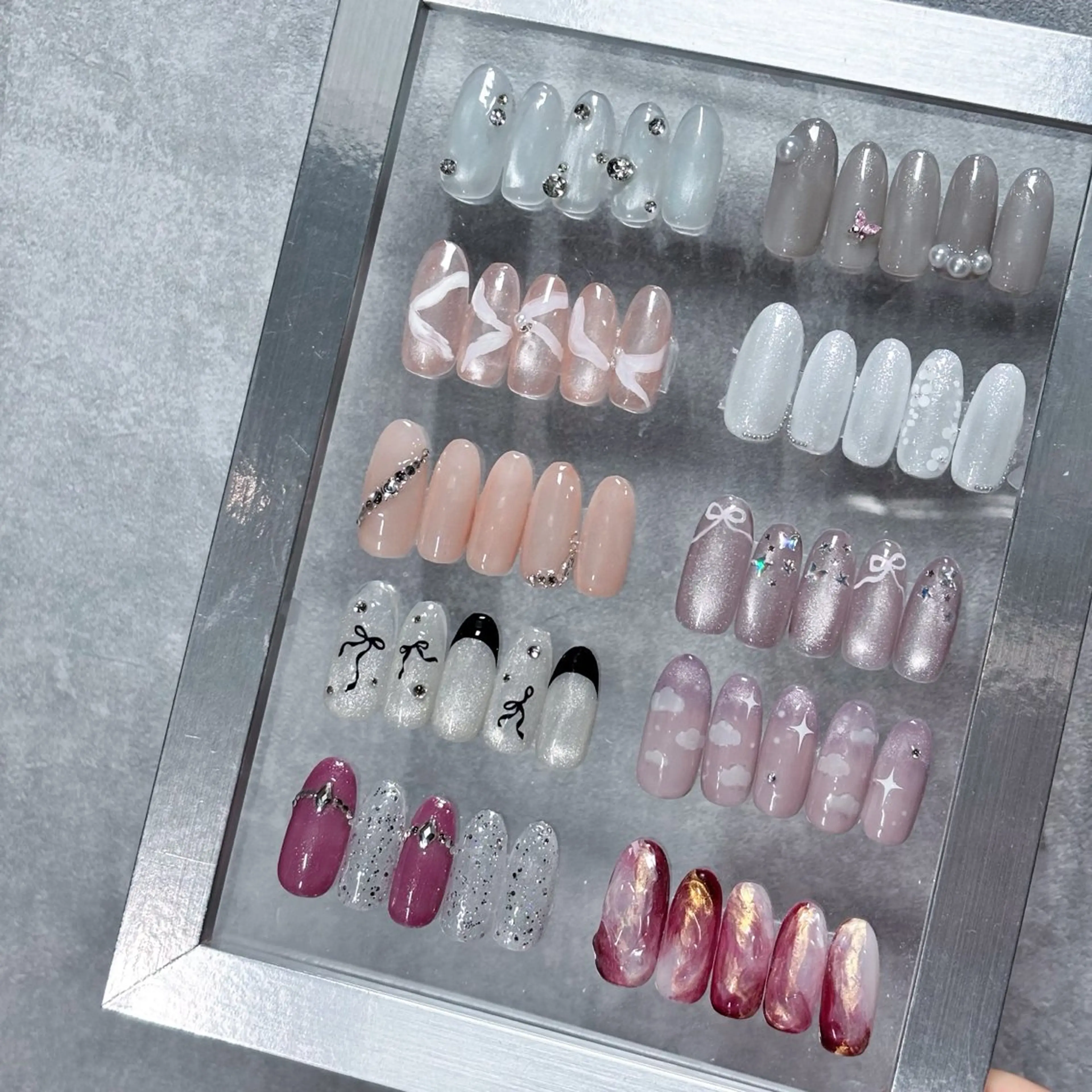 ♡期間限定♡【オフあり】ハンド定額デザイン♡冬にピッタリネイル⛄️の写真