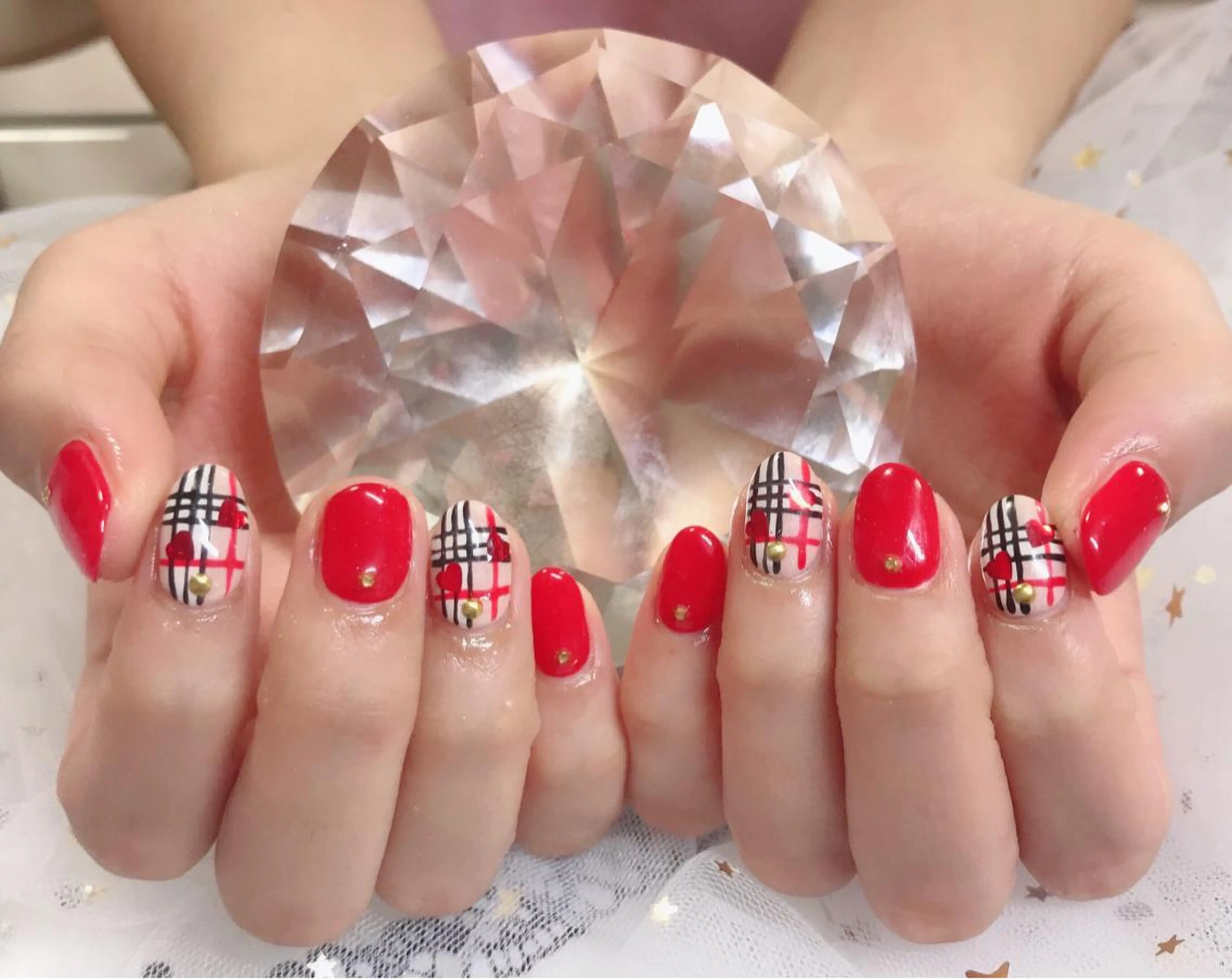 カラー ネイル Q Free nailsのネイルデザイン