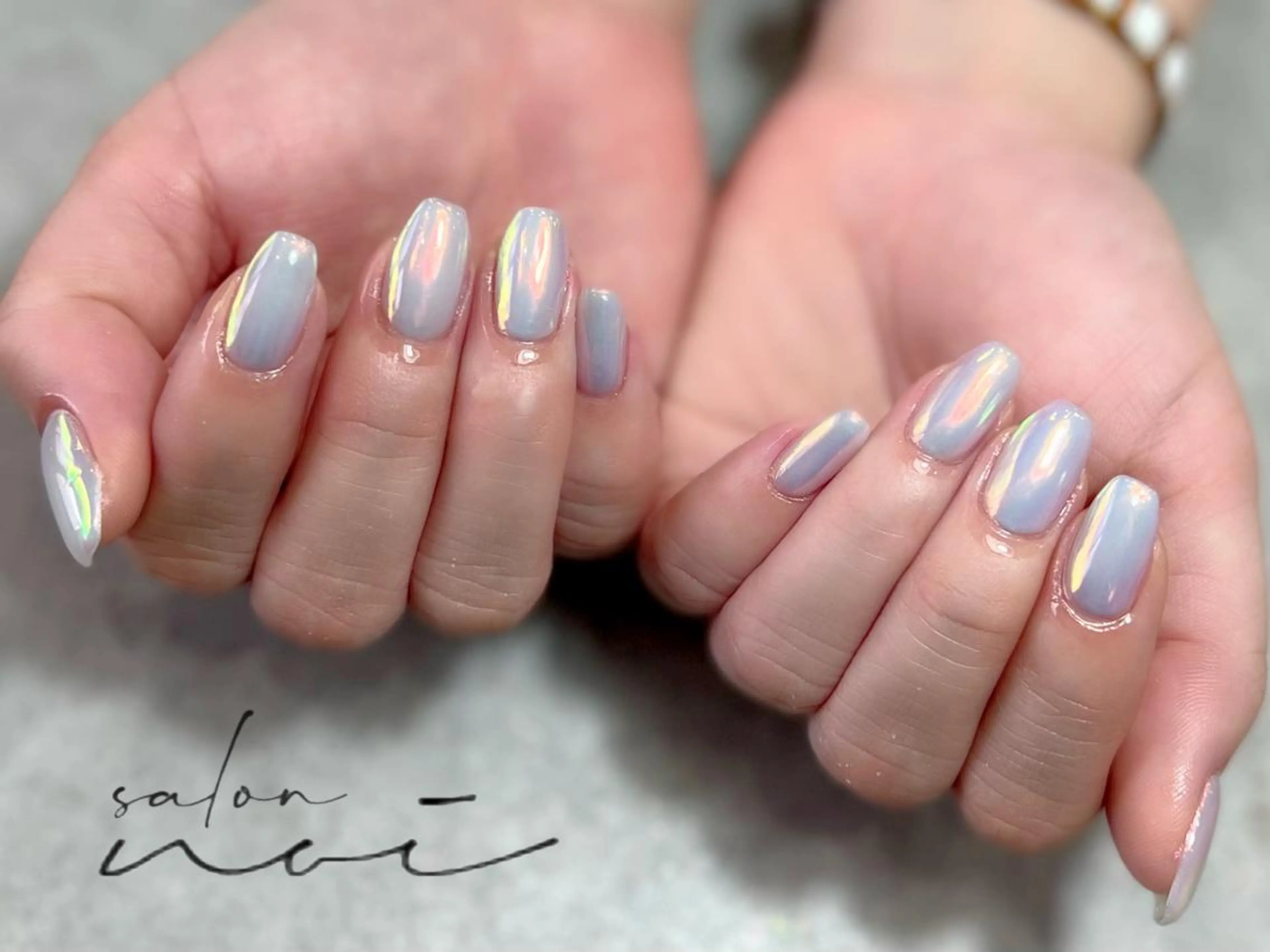 ネイル ミラーネイル ハンドネイル salon noi所属・salon noiのネイルデザイン