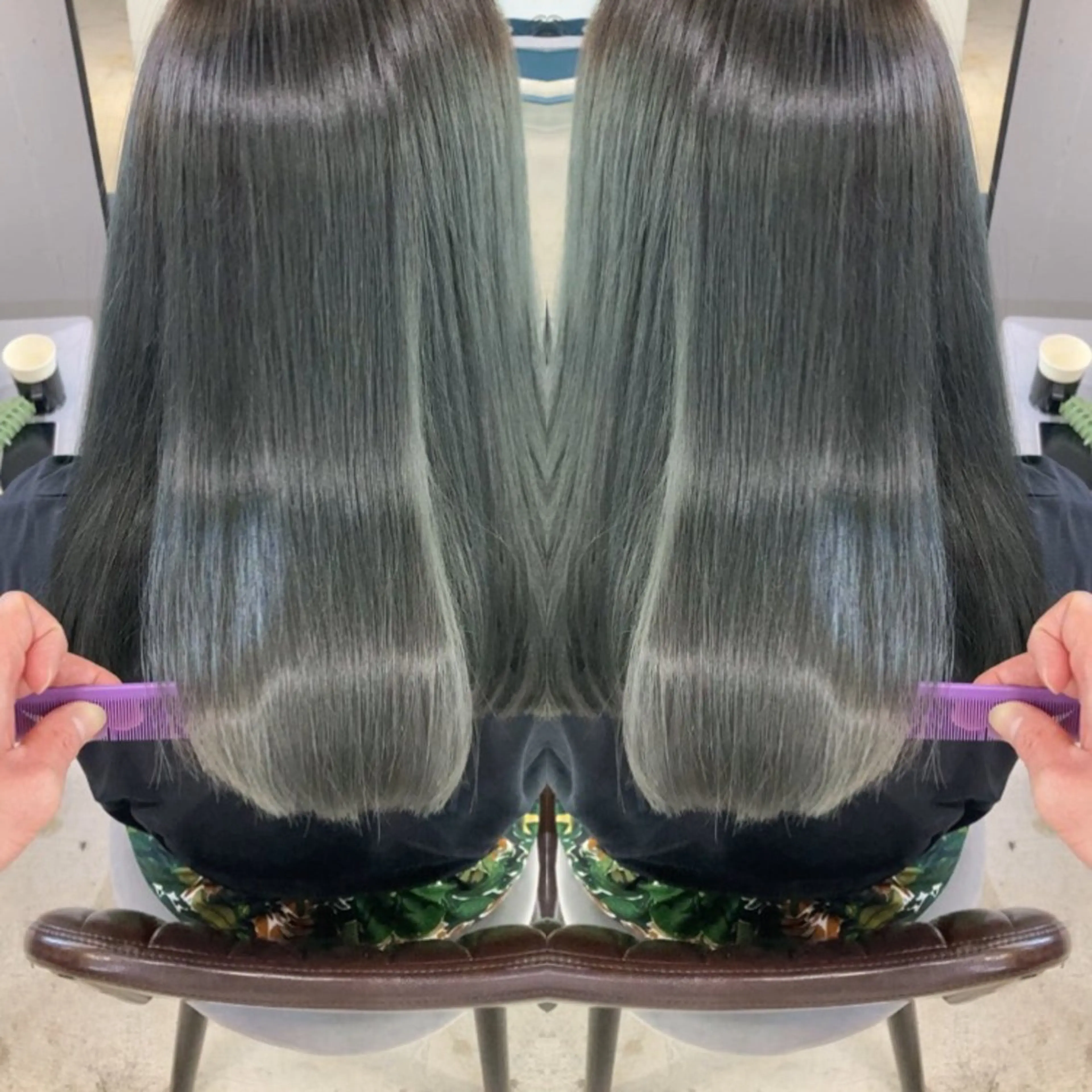 ミディアム カット トリートメント lok[ロク] 高田馬場のヘアスタイル