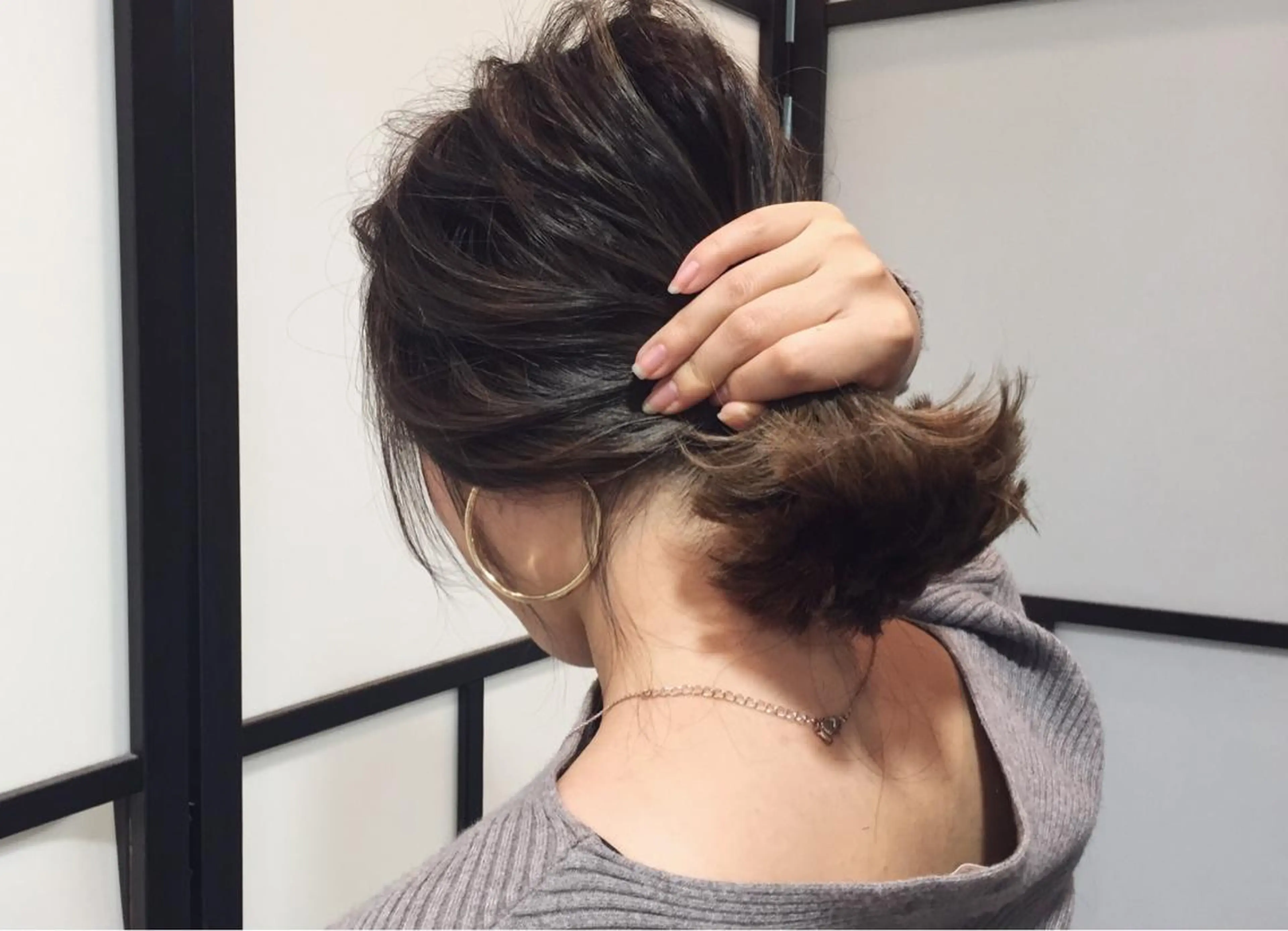 ミディアム カラー ブリーチ グラデーションカラー グレージュ ハイライトカラー イルミナカラー 🌈髪質改善カラーの 🌈坂本侑樹のヘアスタイル