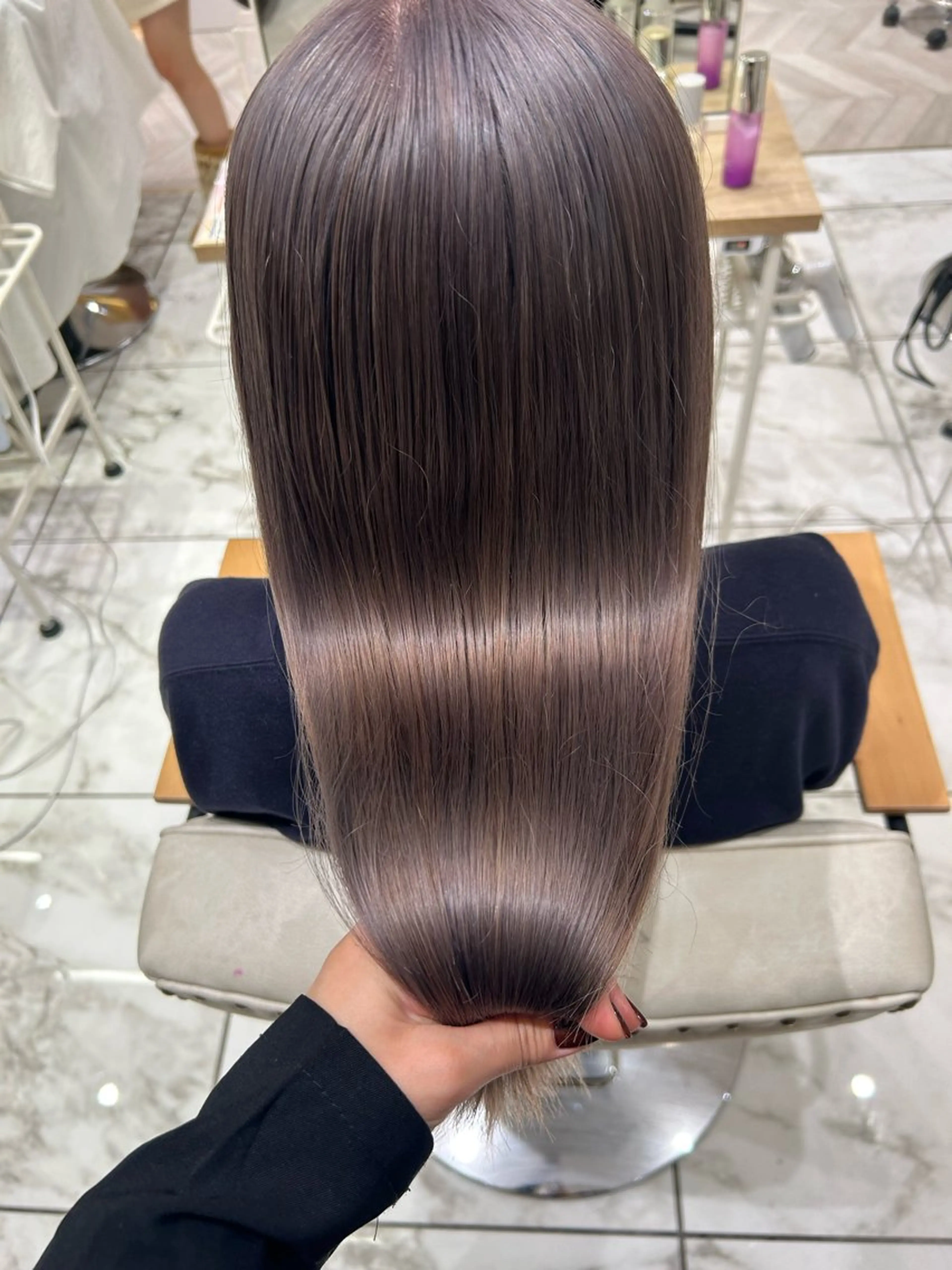 ロング カラー 🦋sana🦋 似合わせカット✁のヘアスタイル