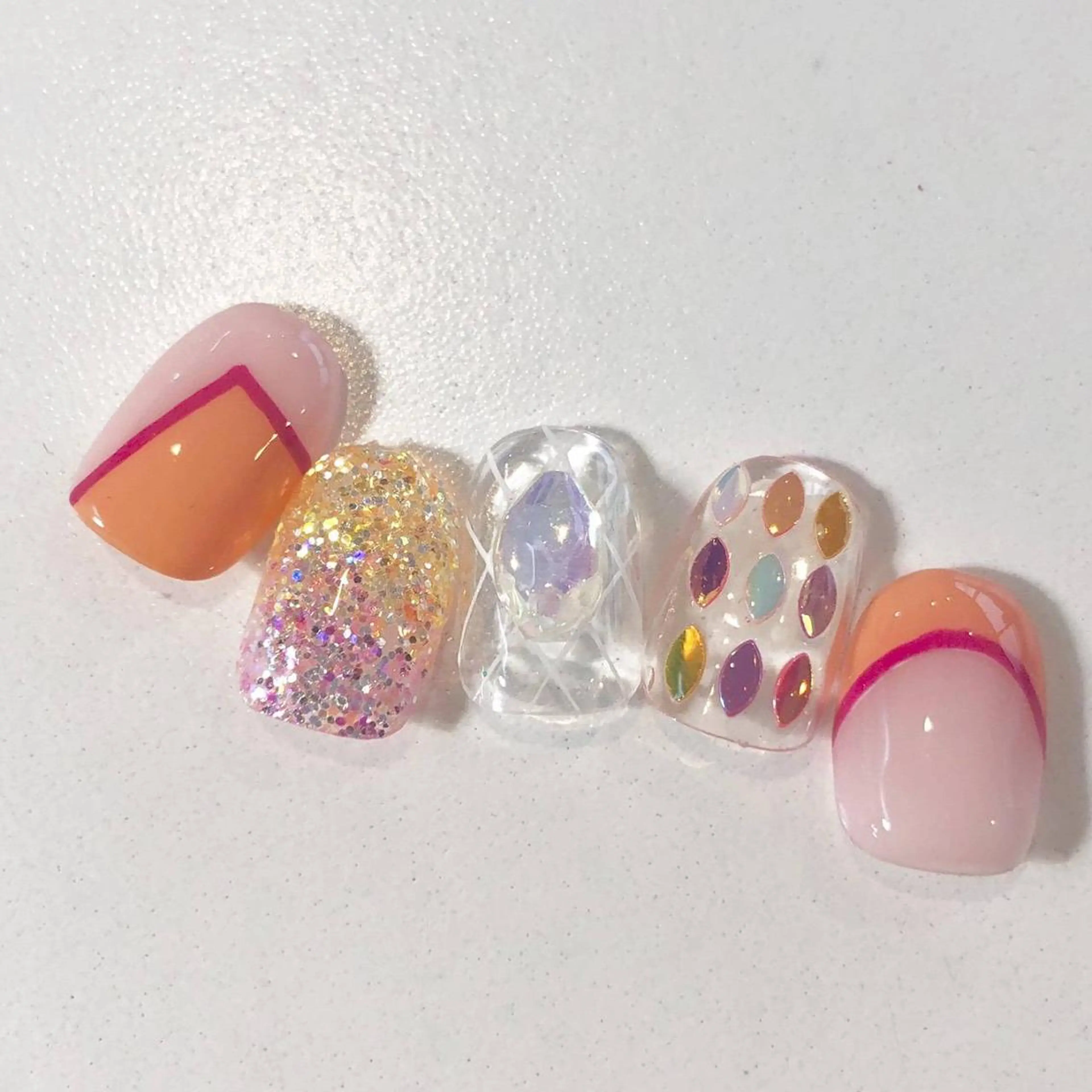 ネイル 韓国ネイル Menail 心斎橋 本店☆南船場移転☆のネイルデザイン