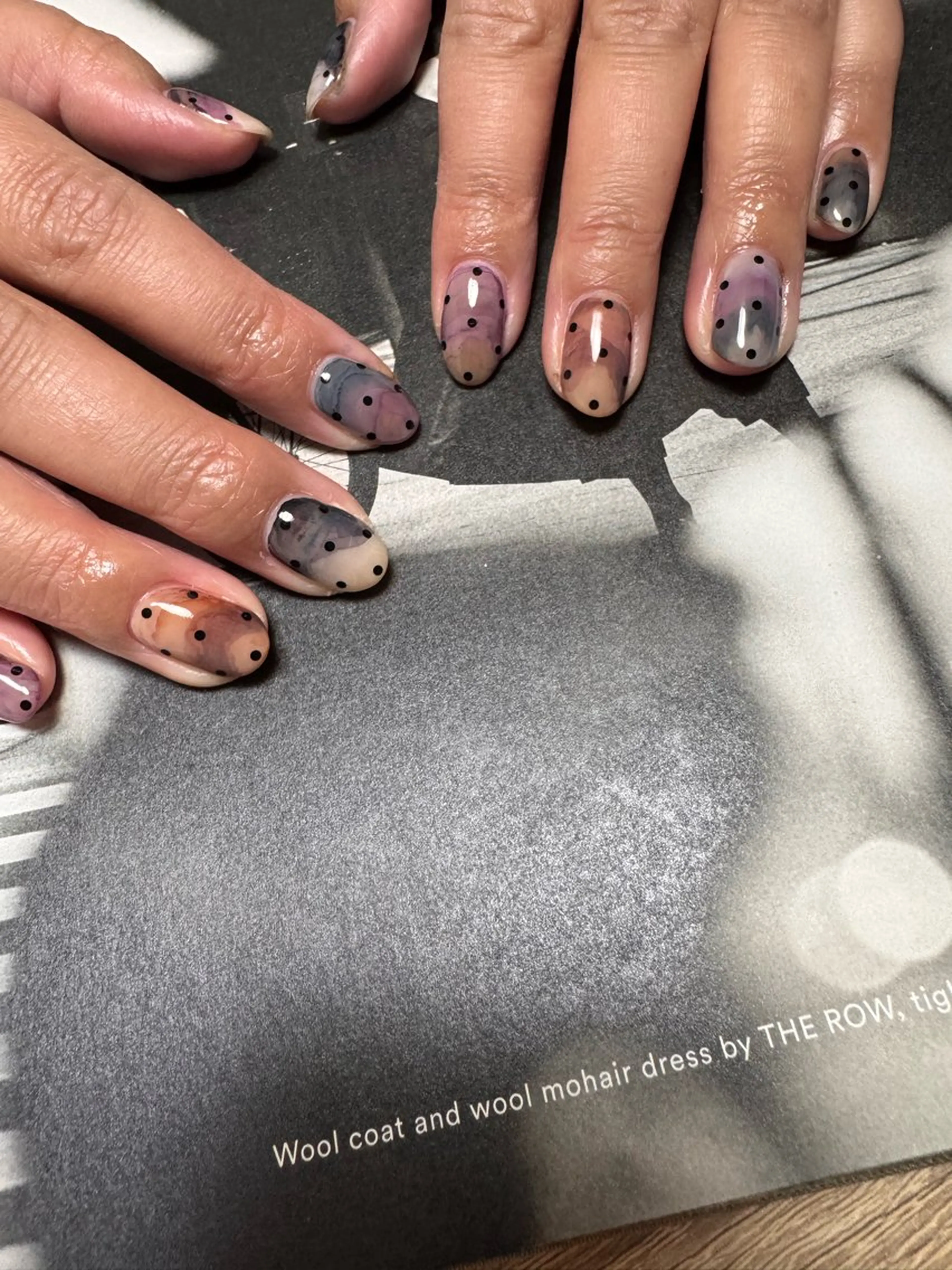 ネイル ドット ハンドネイル 白日-hakubi nail-のネイルデザイン