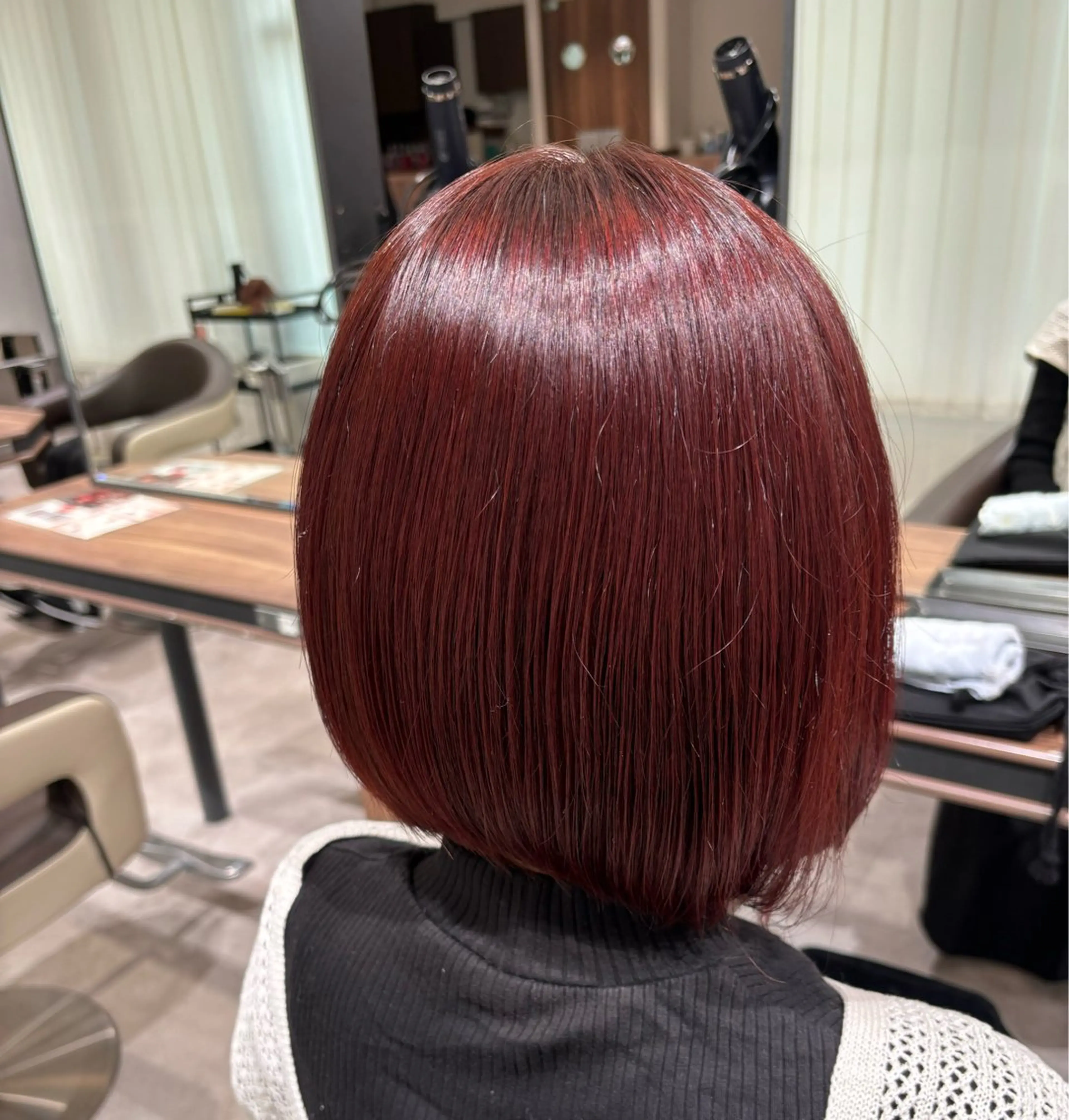 カット＋イルミナカラー＋ハホニコトリートメント🫧🌈の写真