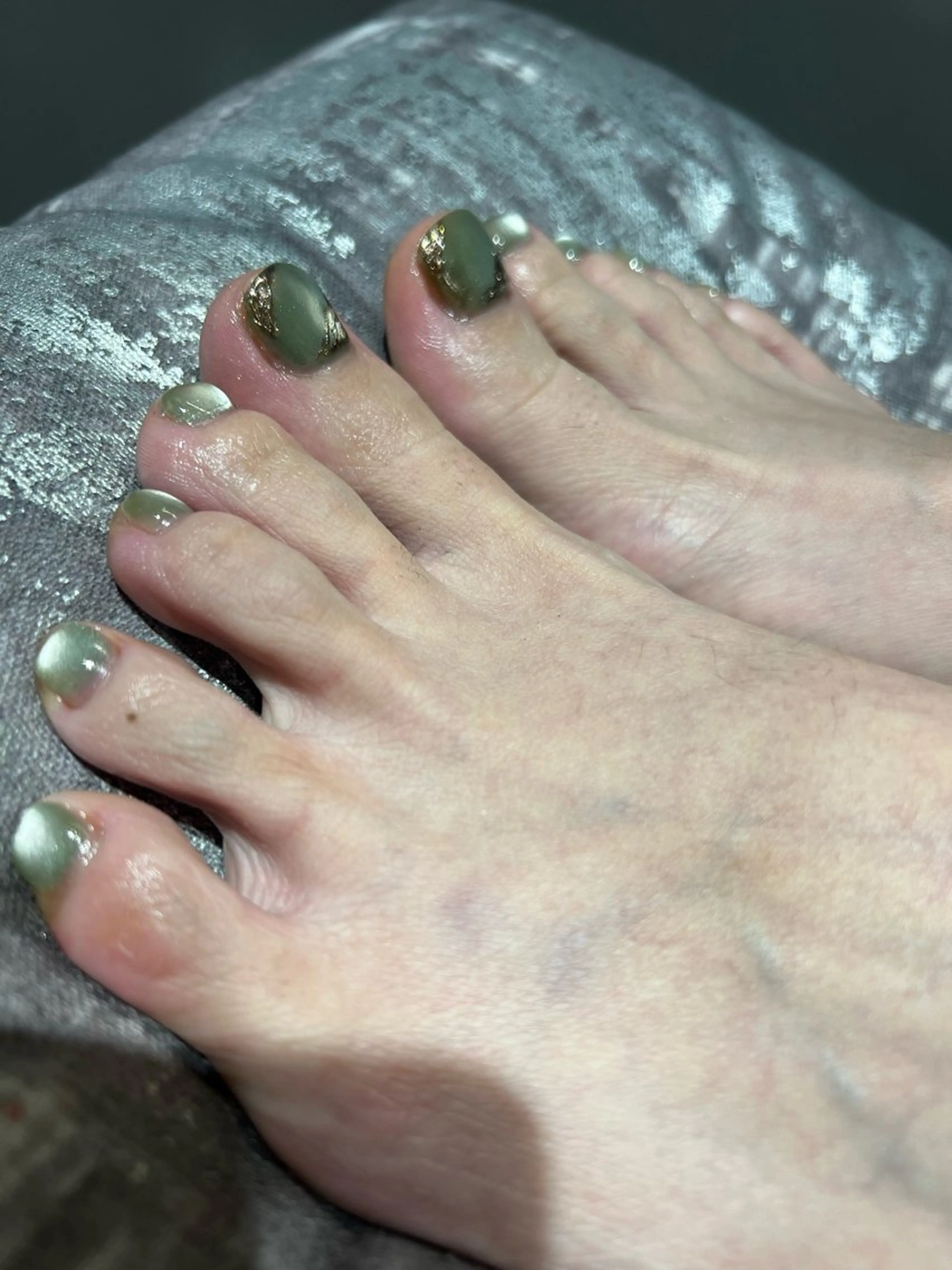 ネイル 金 柚嬉のネイルデザイン