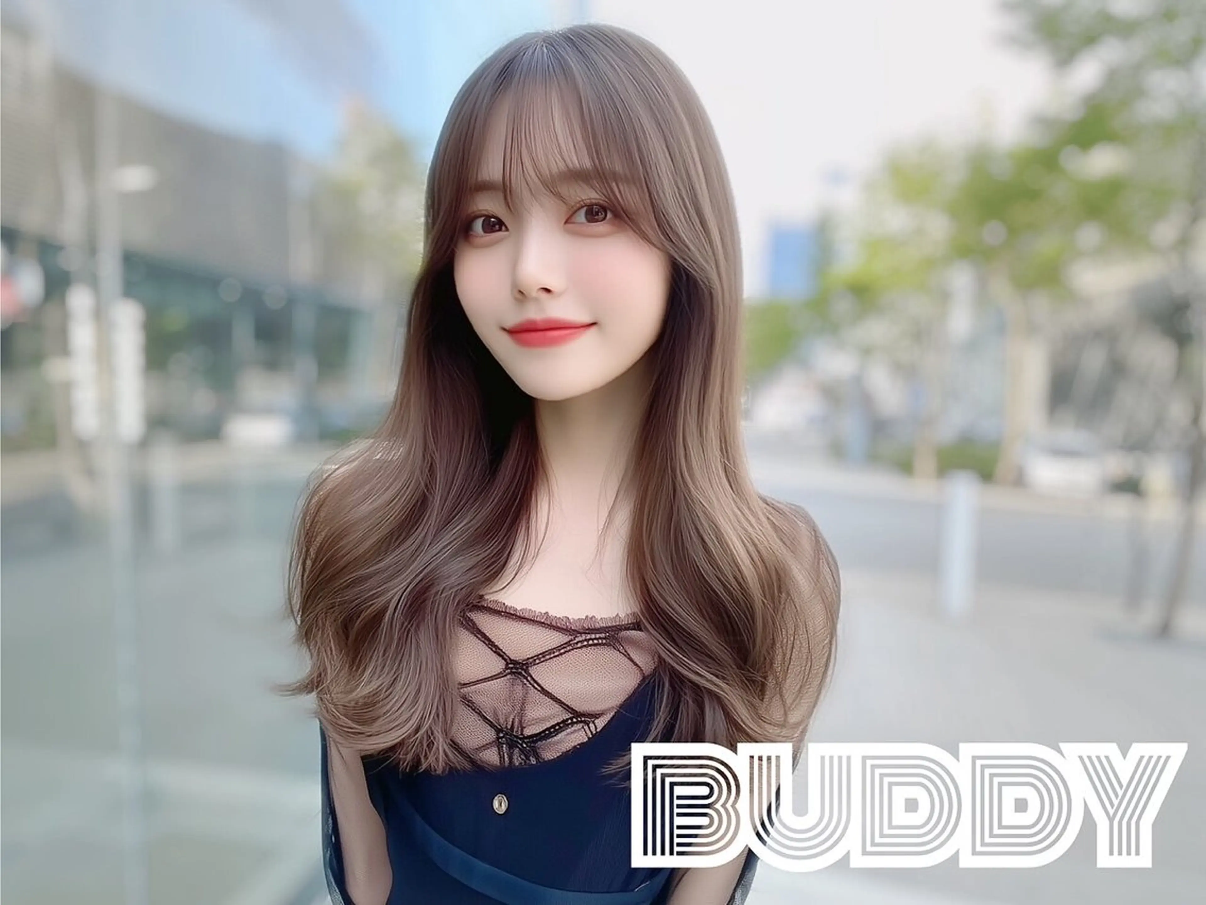 ロング 顔周りカット 髪質改善 ヘアカラー トリートメント ✨中野✨髪質改善✨ 野口虎剛のヘアスタイル