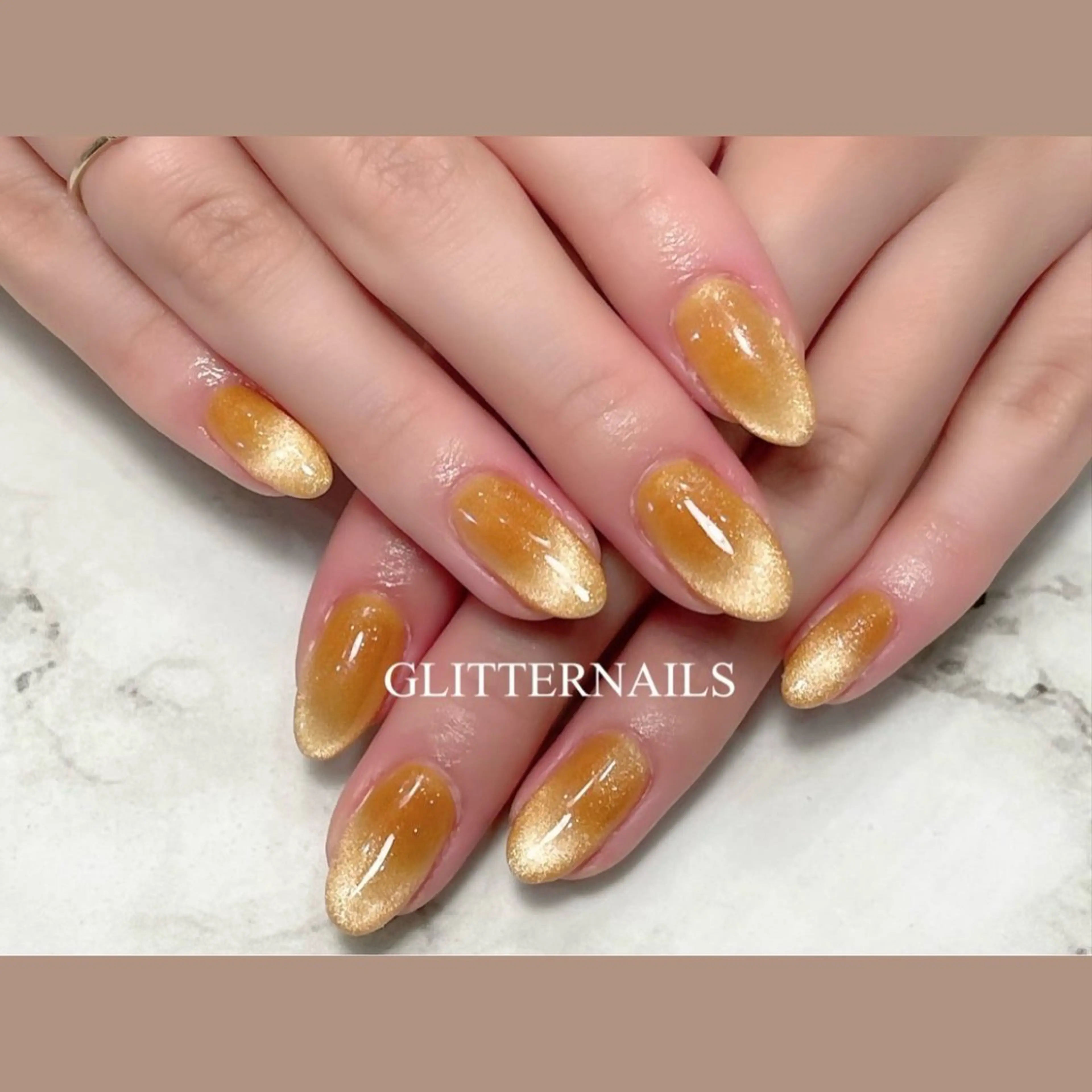 ネイル ハンドネイル GLITTER NAILS所属・glitter na ils AYAのネイルデザイン