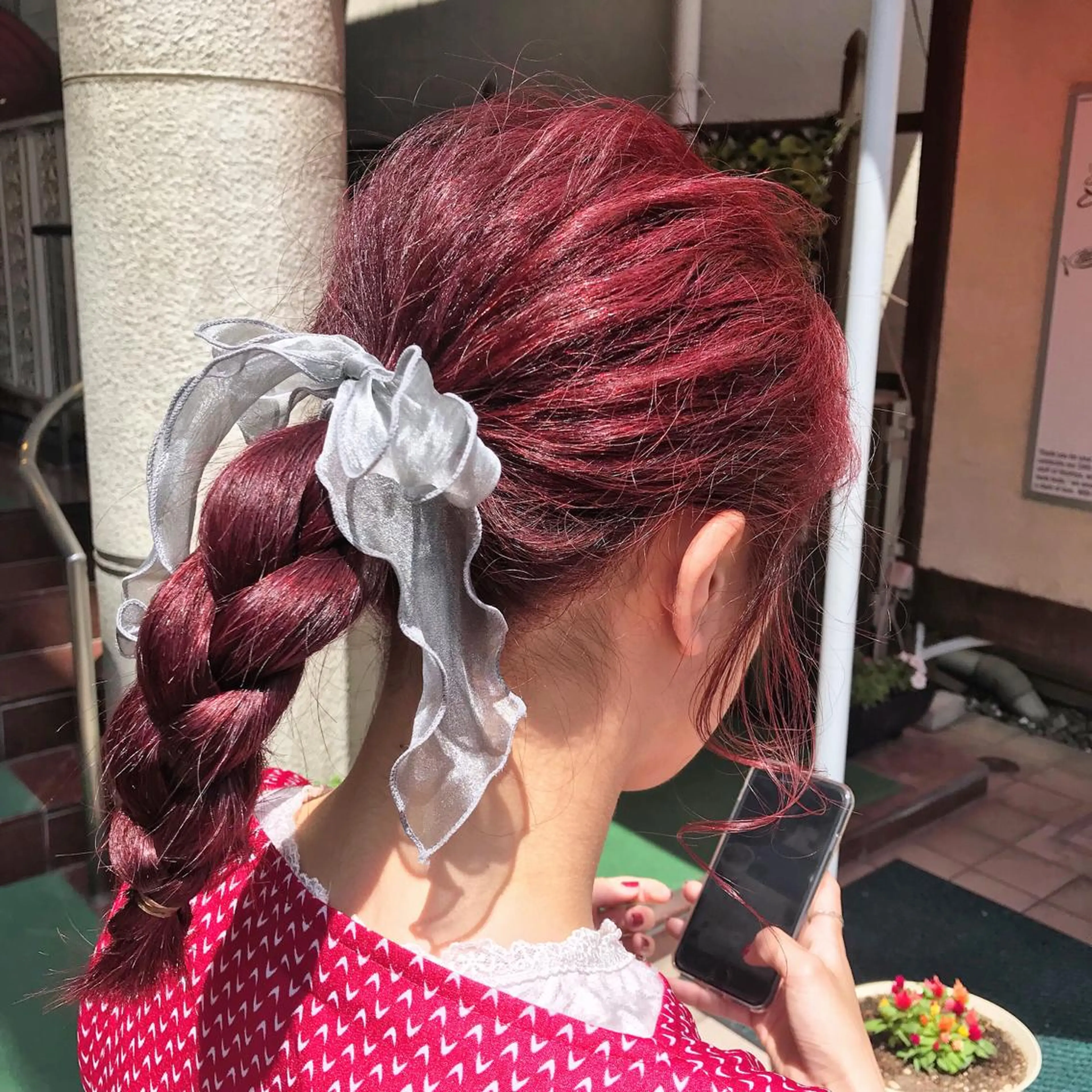 セミロング カラー 似合わせ提案サラ艶♡ 彩華のヘアスタイル