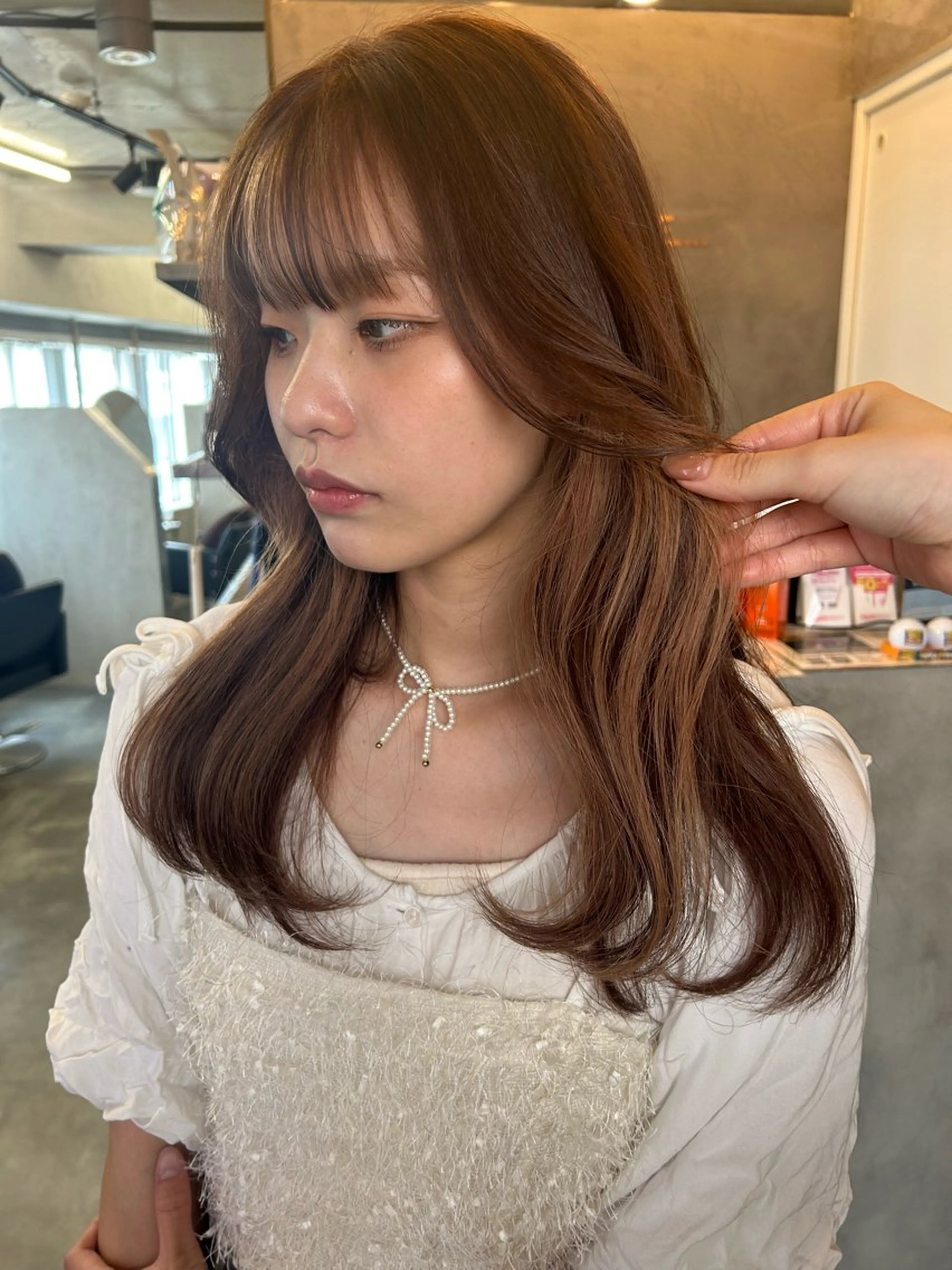 ロング カラー Haru/THREE …by velvetのヘアスタイル