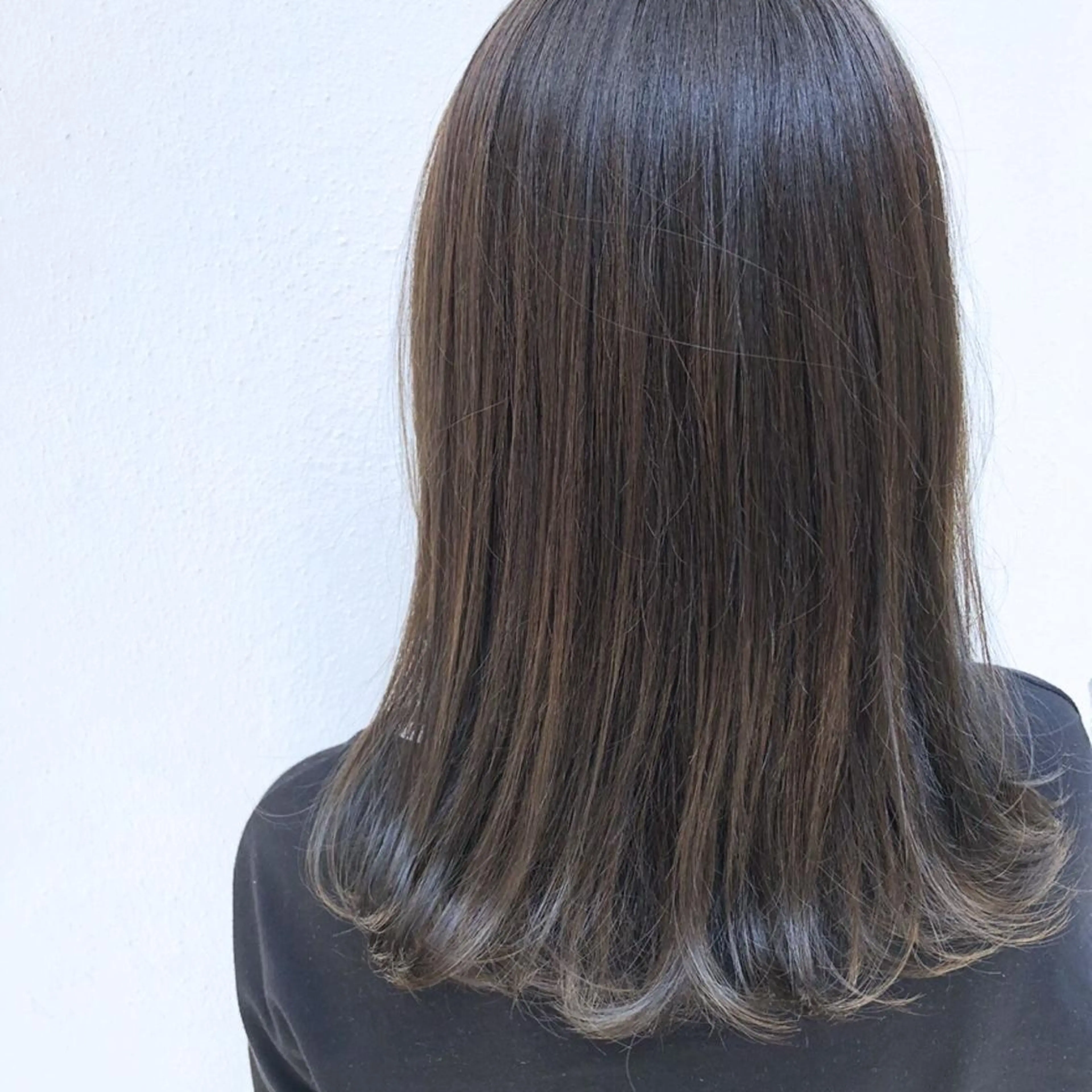 セミロング カラー SALOWIN三軒茶屋店所属・髪質改善/艶髪 やまなかのヘアスタイル