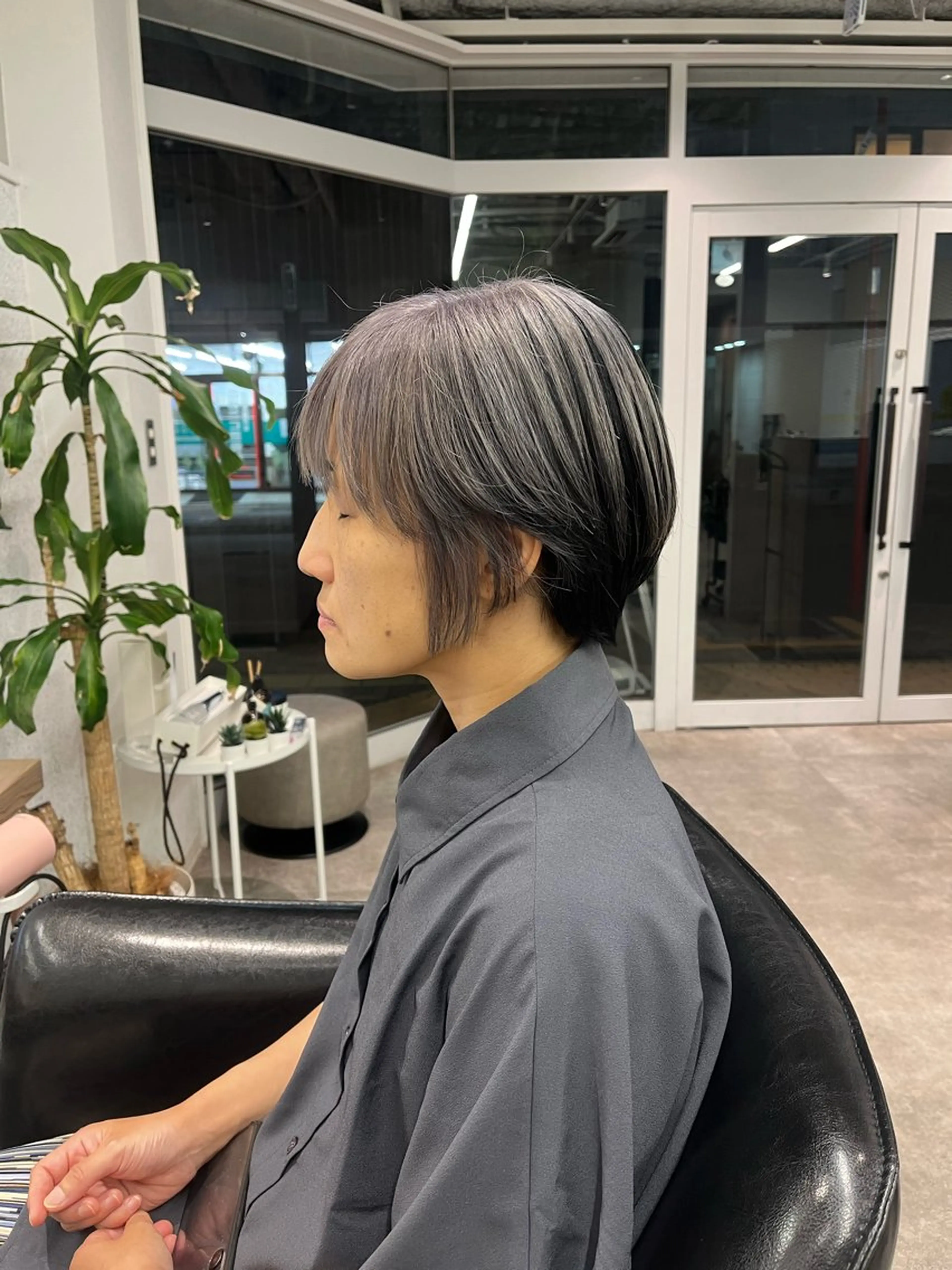 ショート カラー 🍓艶髪/艶カラー ハイトーン/しんたにのヘアスタイル