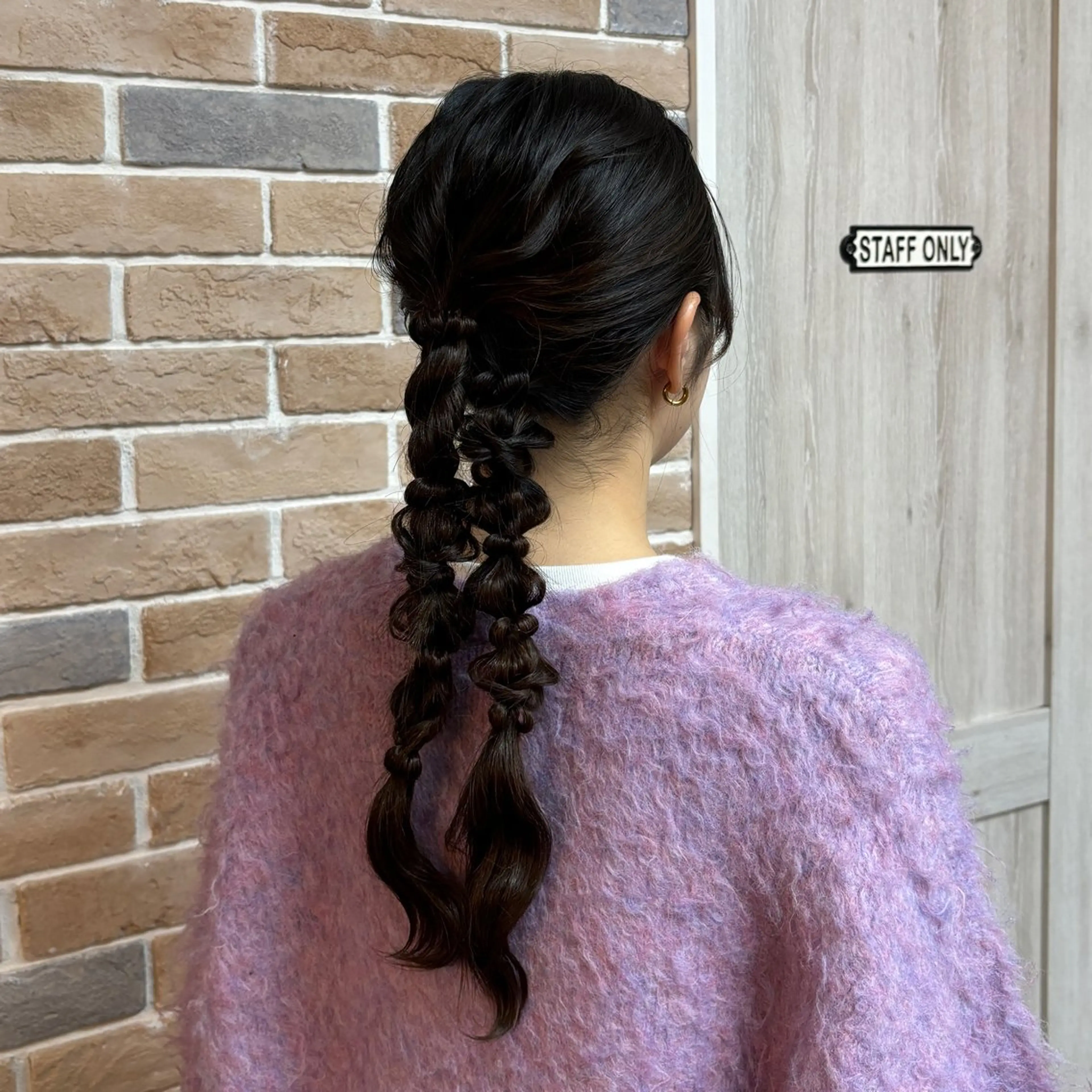 ヘアセットの写真