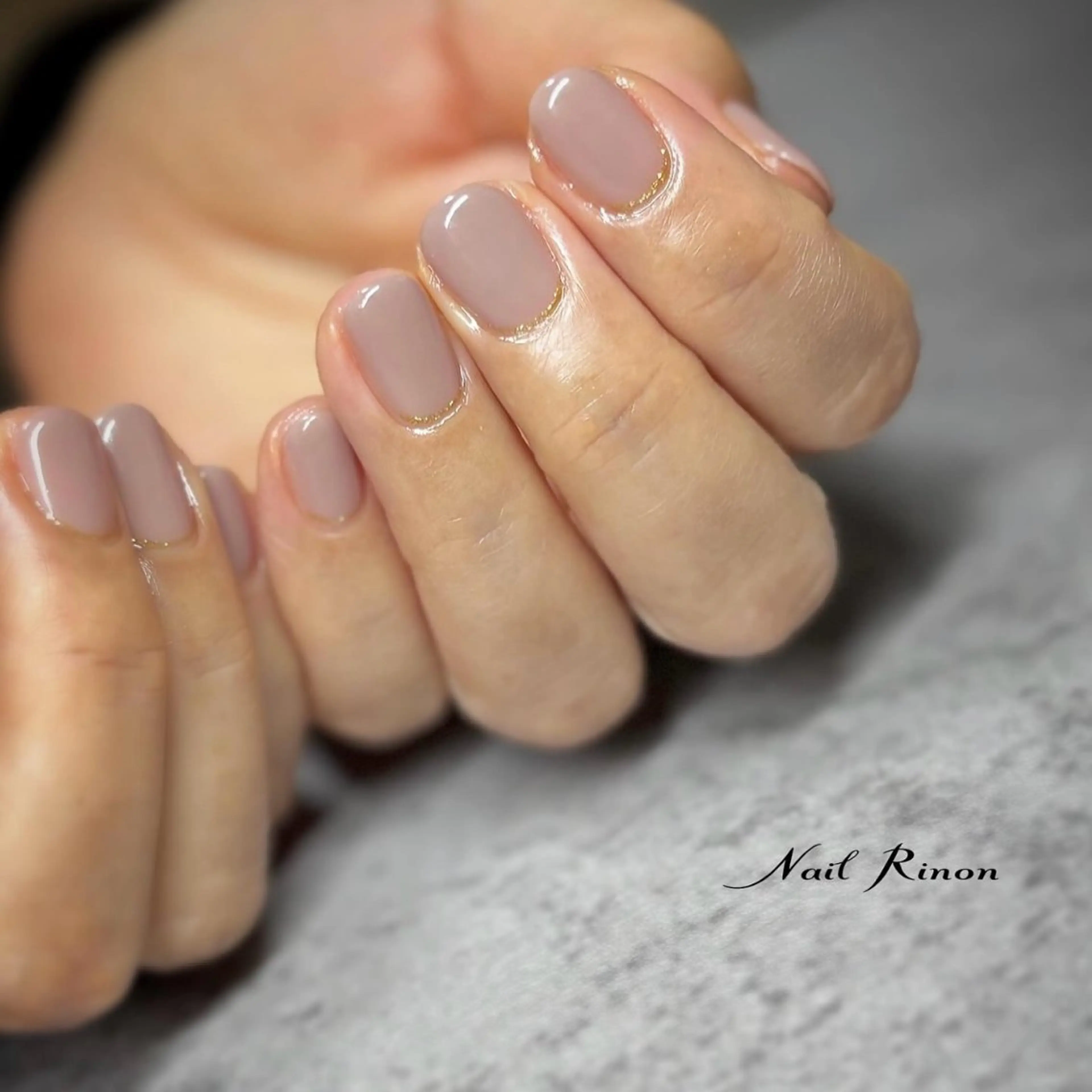 ネイル ワンカラーネイル ハンドネイル Nail Rinonのネイルデザイン