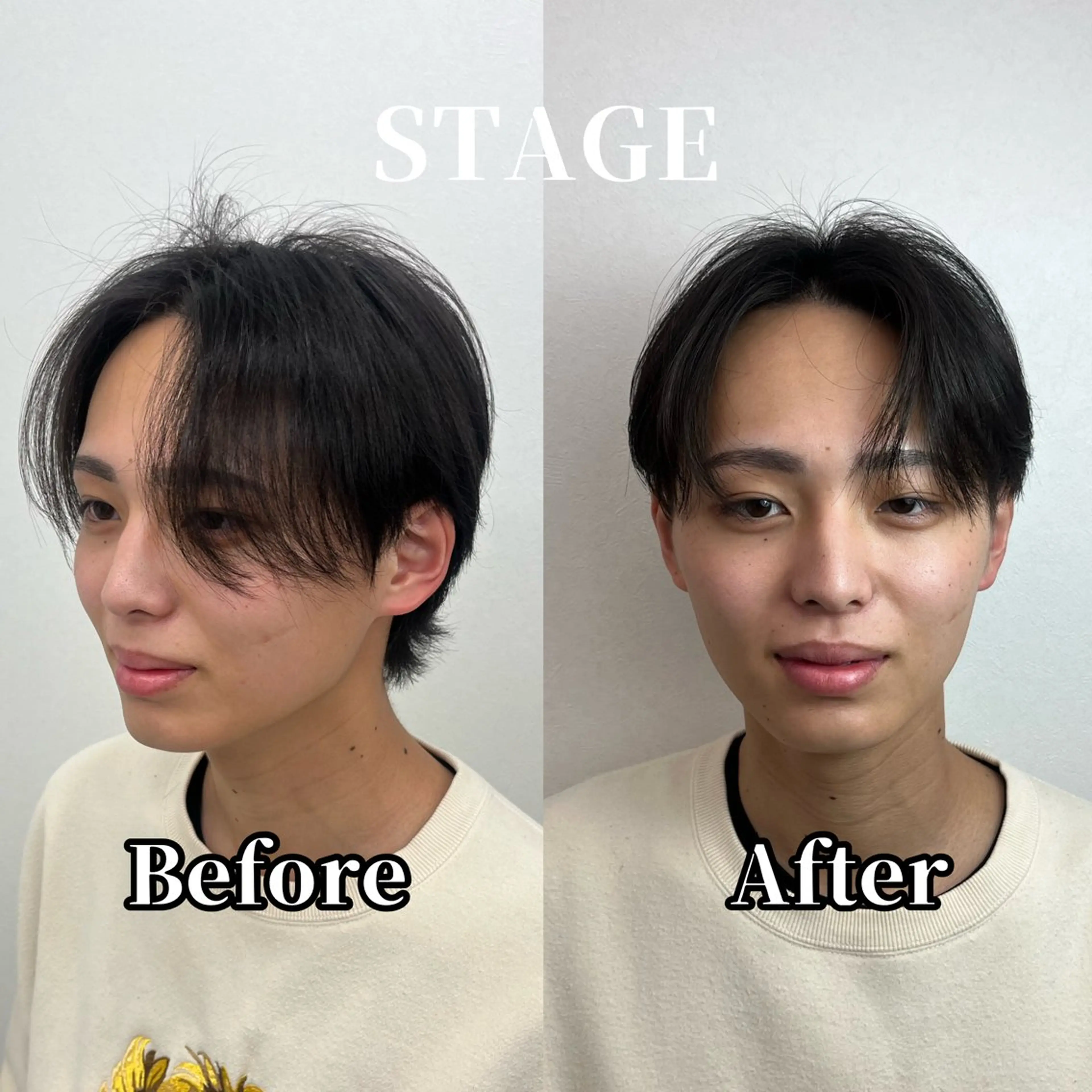 パーマ メンズ カット パーマ STAGE所属・ニュアンスパーマ/ 本厚木/NAOAKIのヘアスタイル