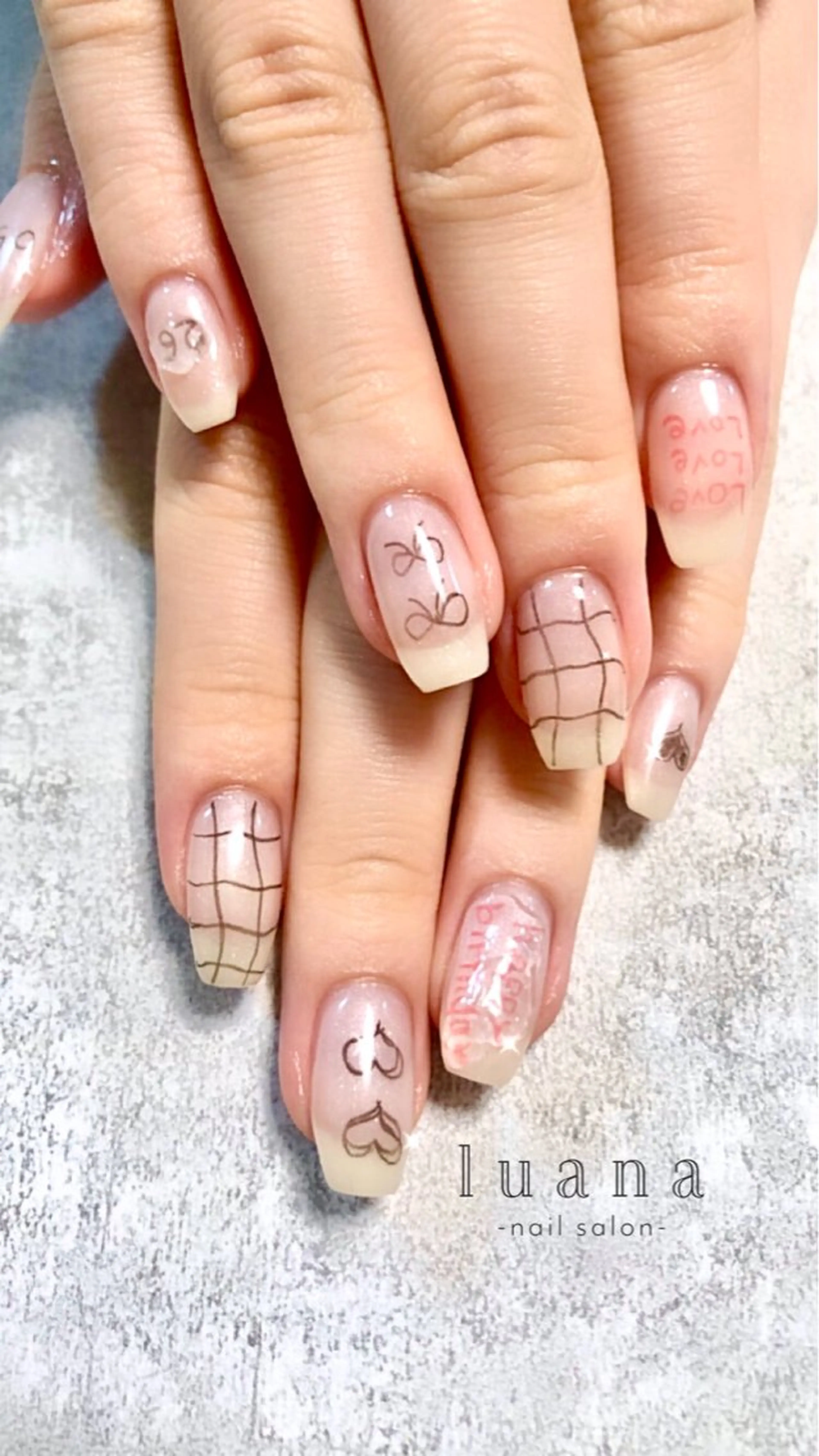 ネイル luana ネイルサロンのネイルデザイン
