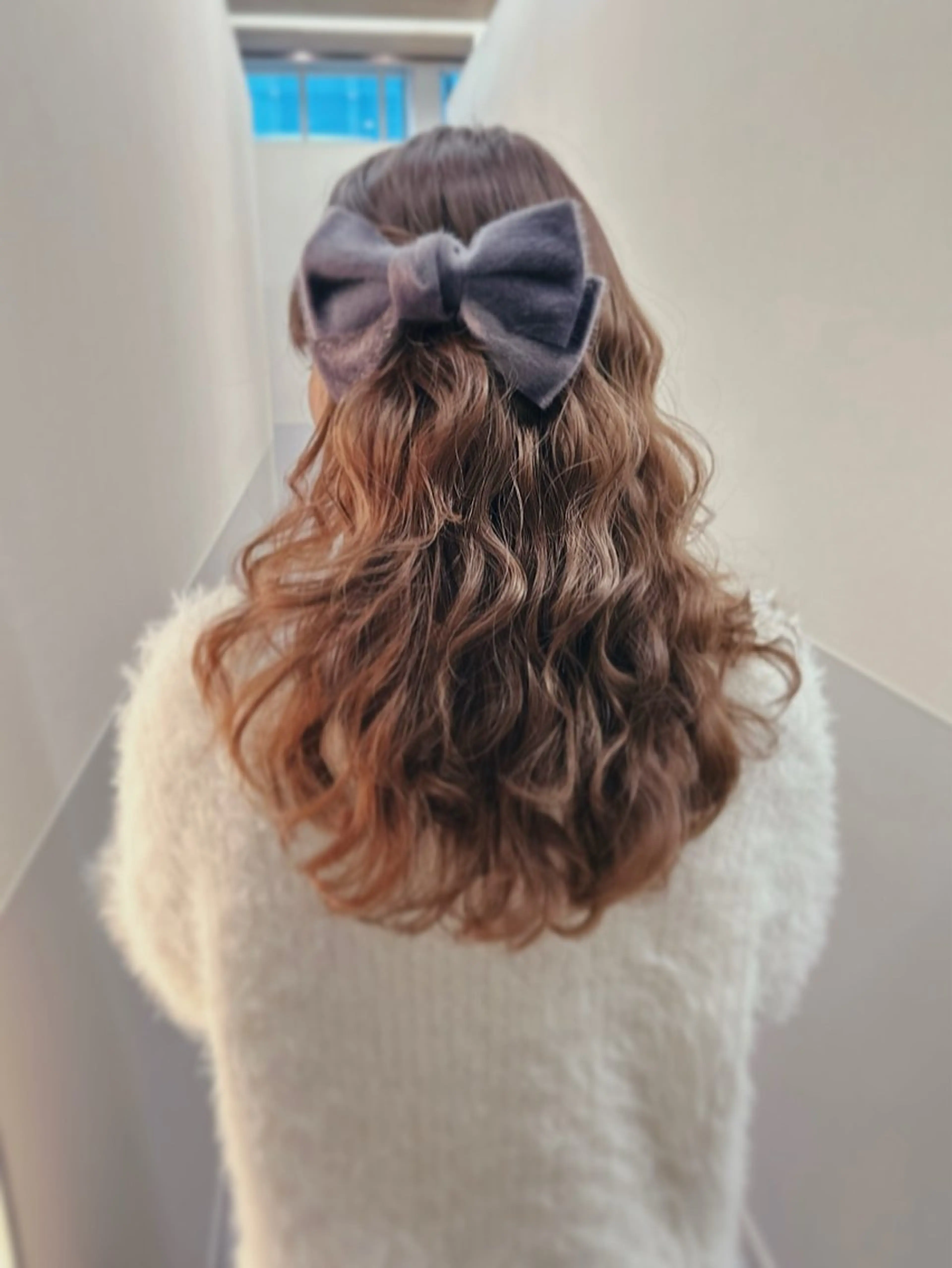 ロング ヘアセット ニュアンスヘア chinariのヘアスタイル