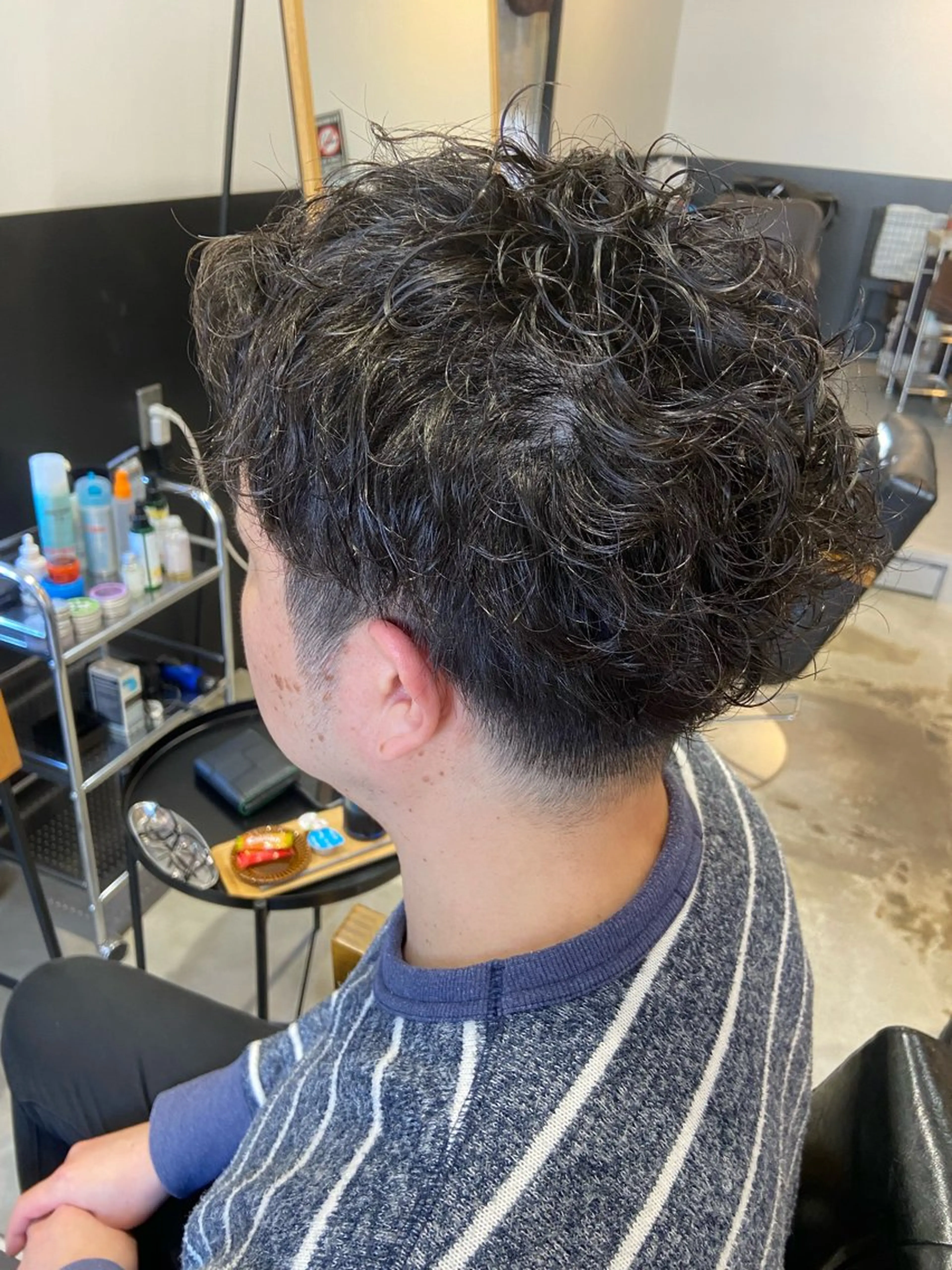 ショート パーマ hair salon TOKUNAGA所属・💫縮毛矯正/ カット💫徳永あい子のヘアスタイル