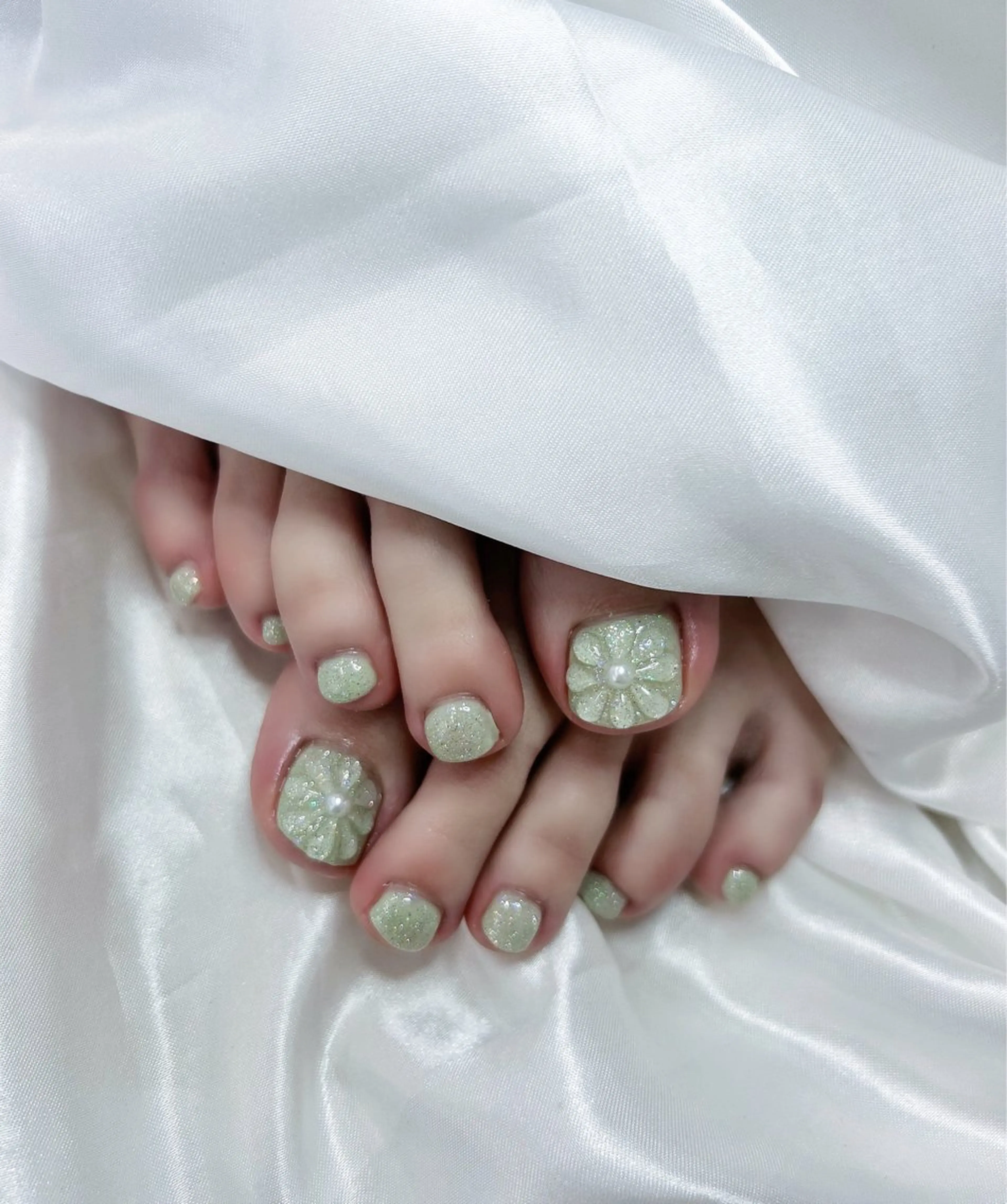 ネイル フットネイル Basic本厚木店 Mahiroᙏ̤̫͚のネイルデザイン