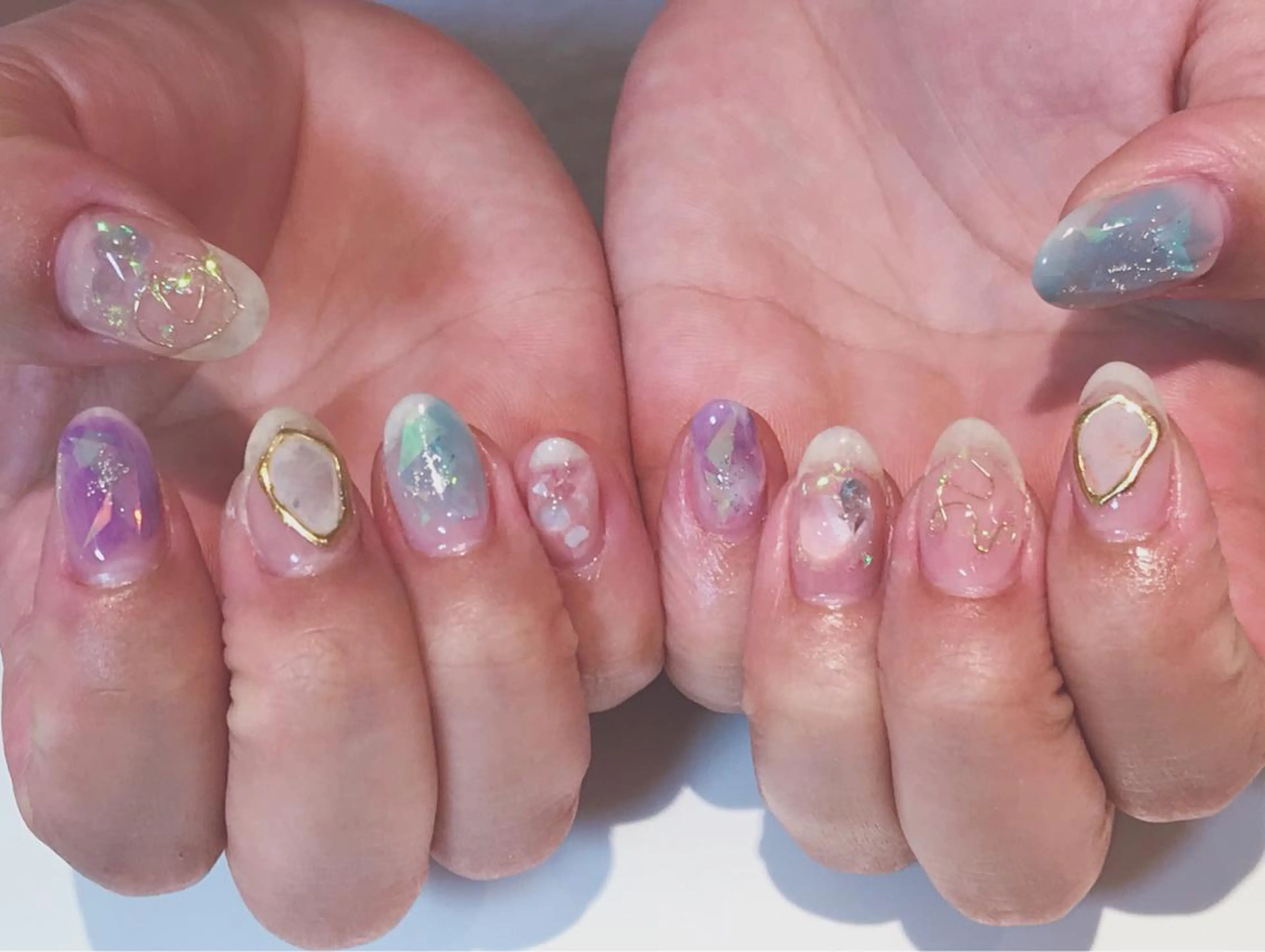 ネイル ハンドネイル LUKE所属・もとまつ さちこのネイルデザイン