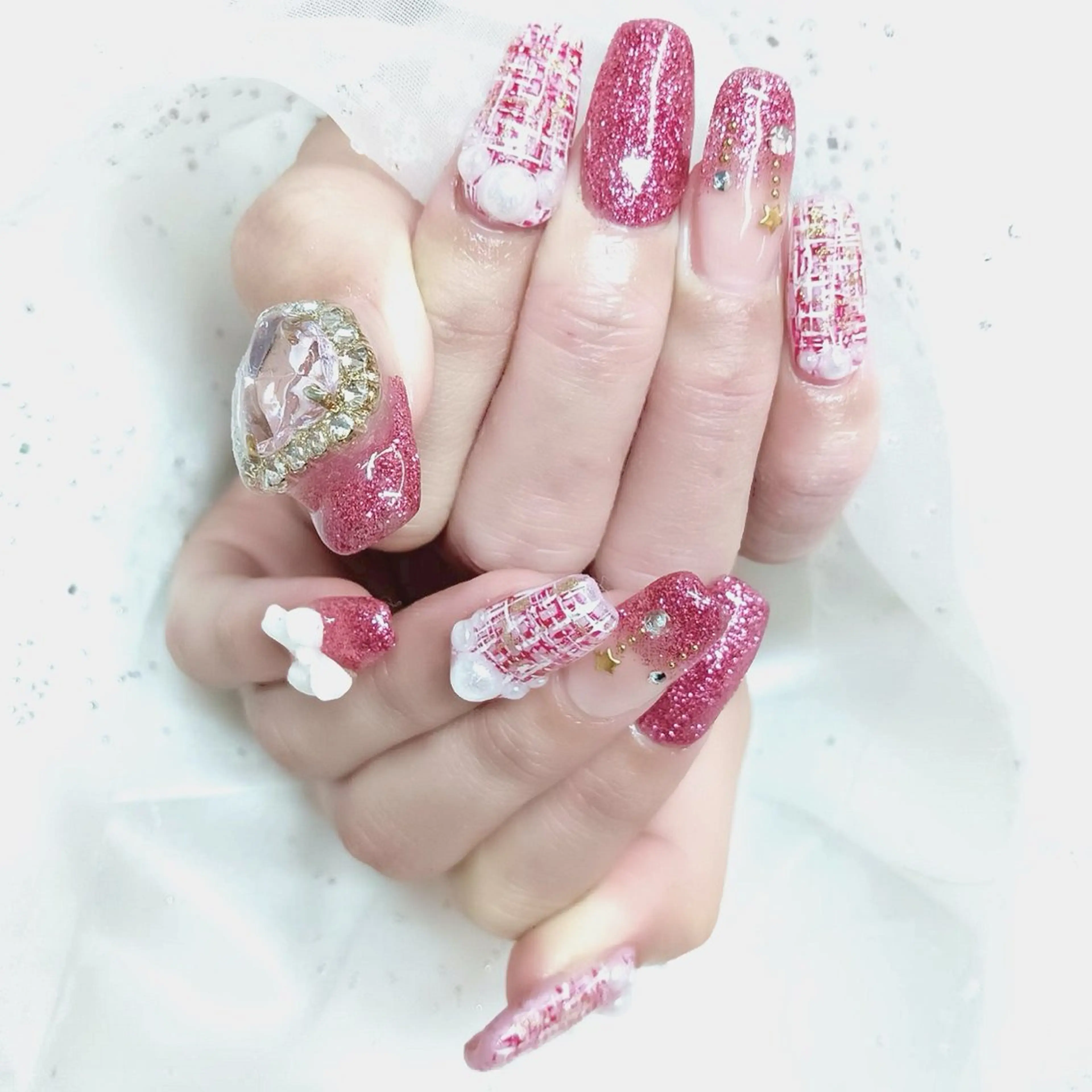 ネイル ハンドネイル 柘植 祐子のネイルデザイン