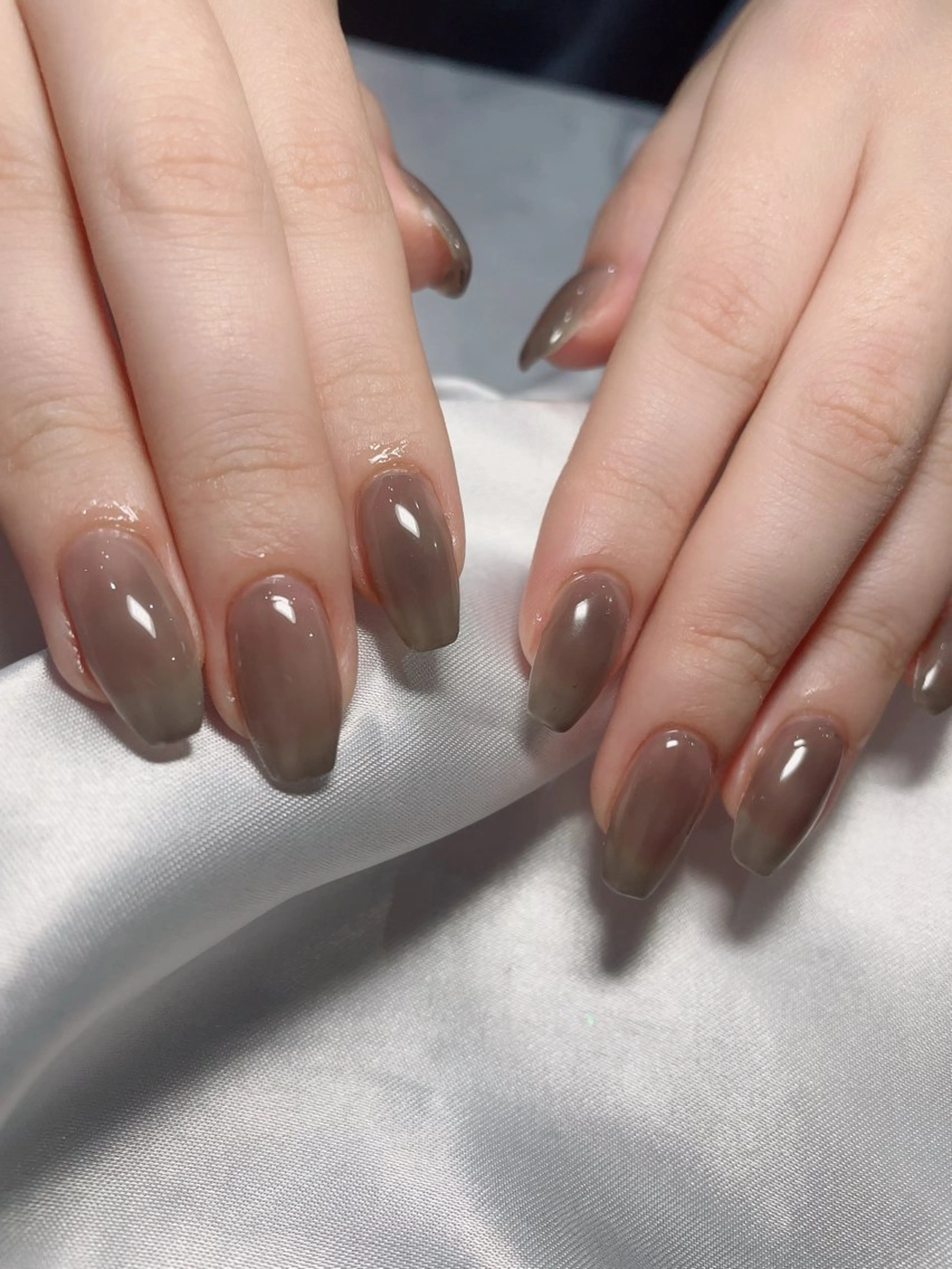 ネイル ワンカラーネイル f Nail所属・f  Nail 五日市駅北口のネイルデザイン