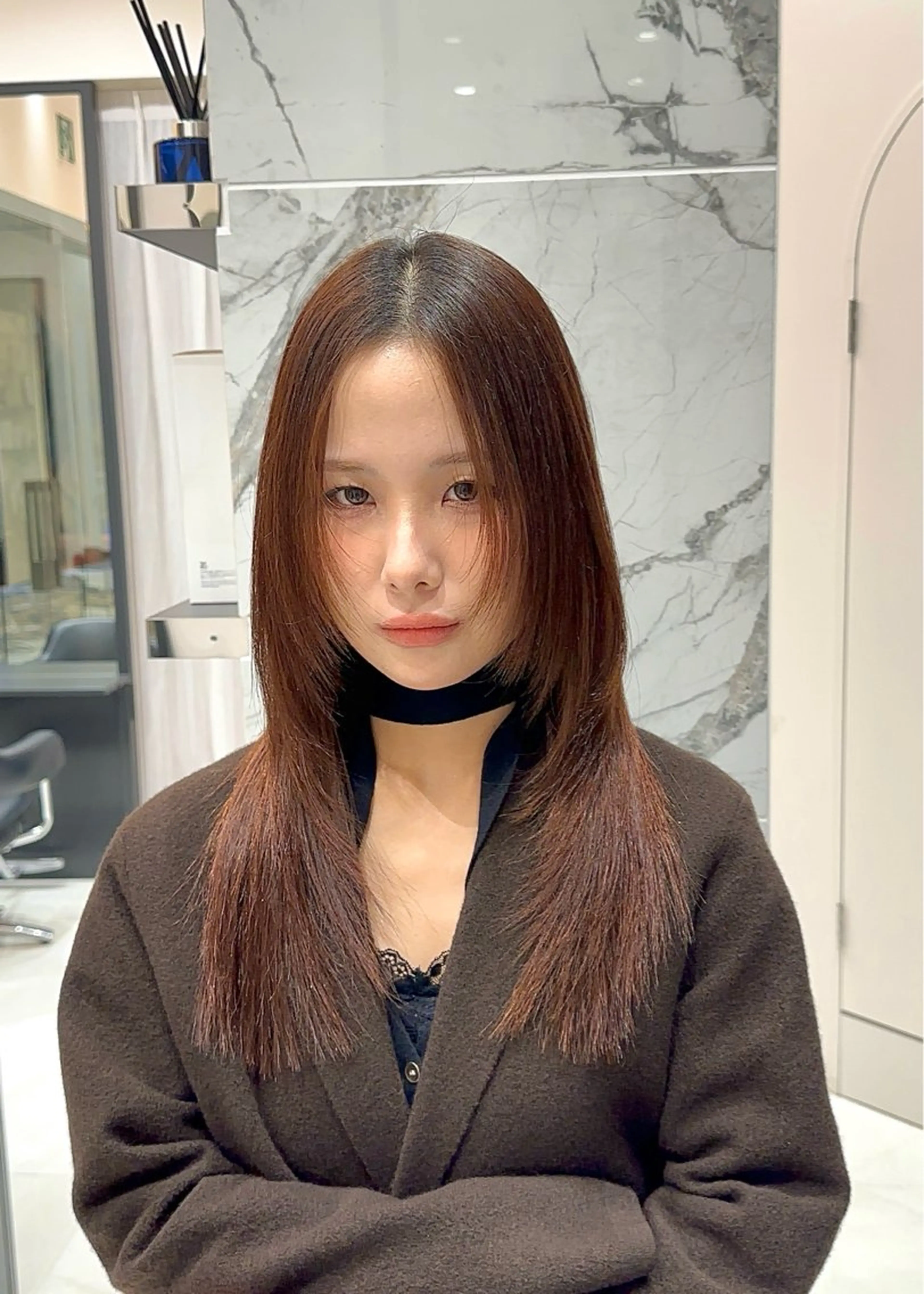ロング レイヤーカット GRANMASH丸川 典太のヘアスタイル