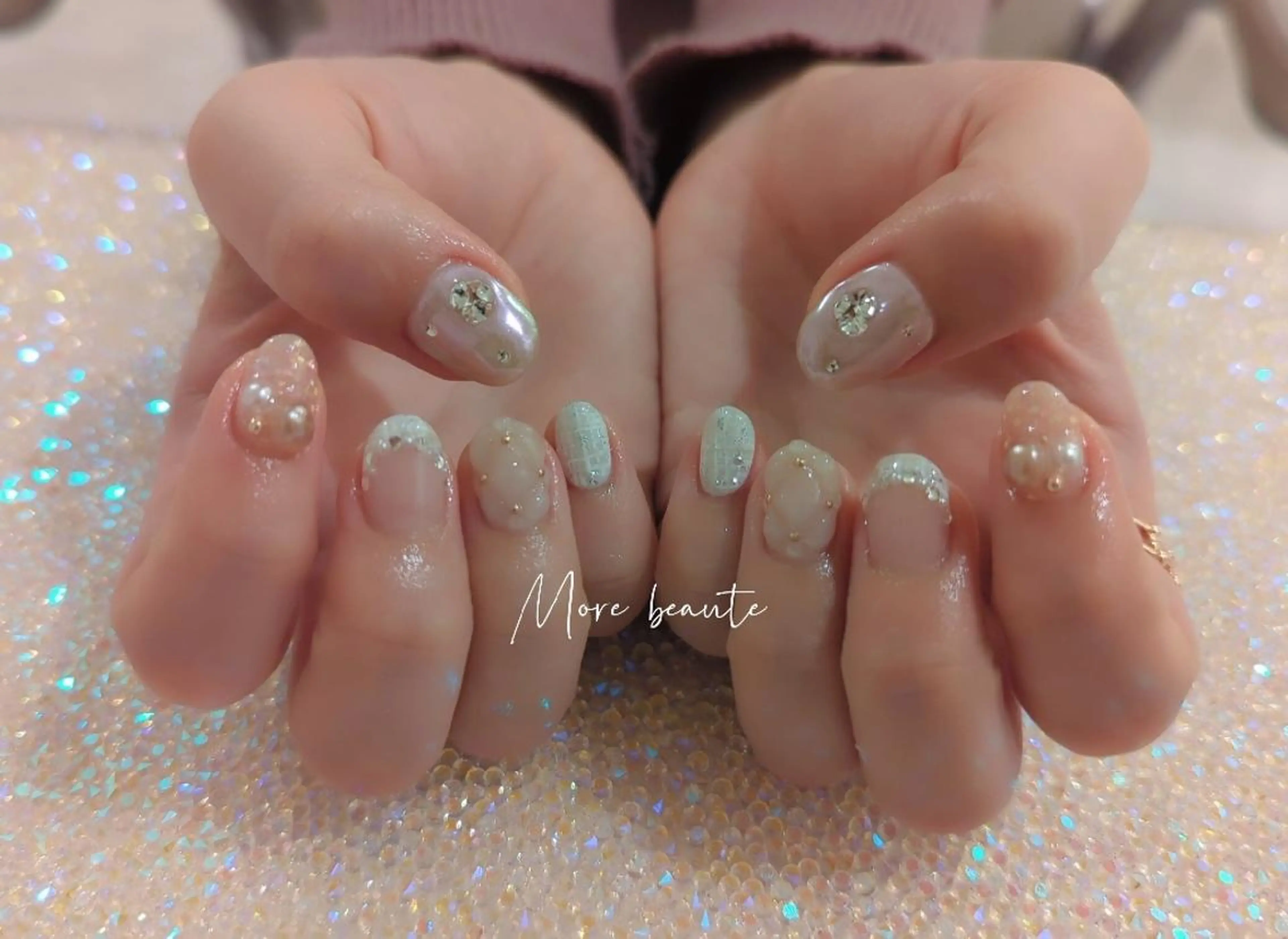 ネイル ハンドネイル I LOVE ME  NAIL.｡.:*♡のネイルデザイン