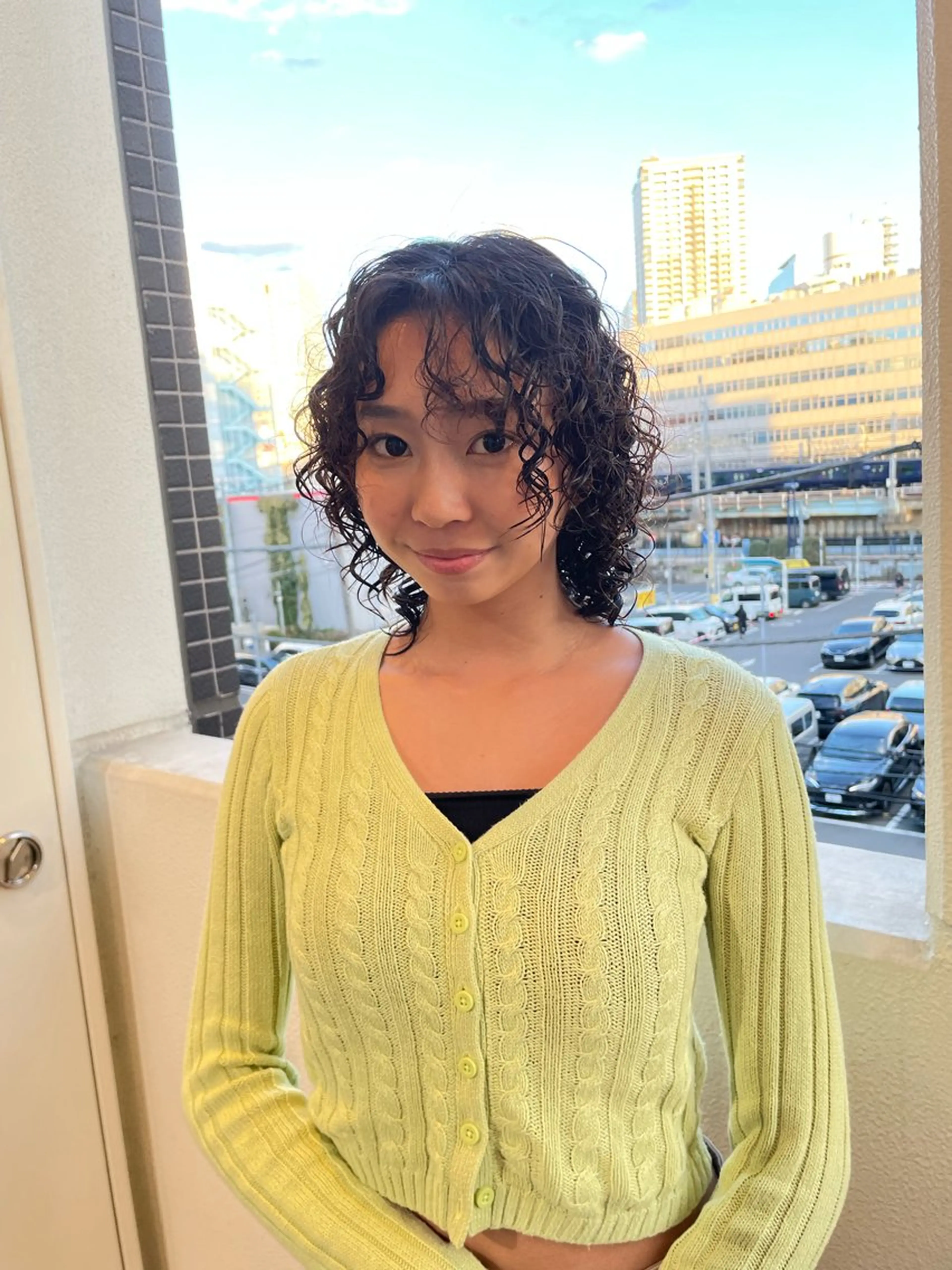 ミディアム パーマ カット パーマ トリートメント Toiro 横浜所属・🎀レイヤー/パーマ カラー/ai🎀のヘアスタイル