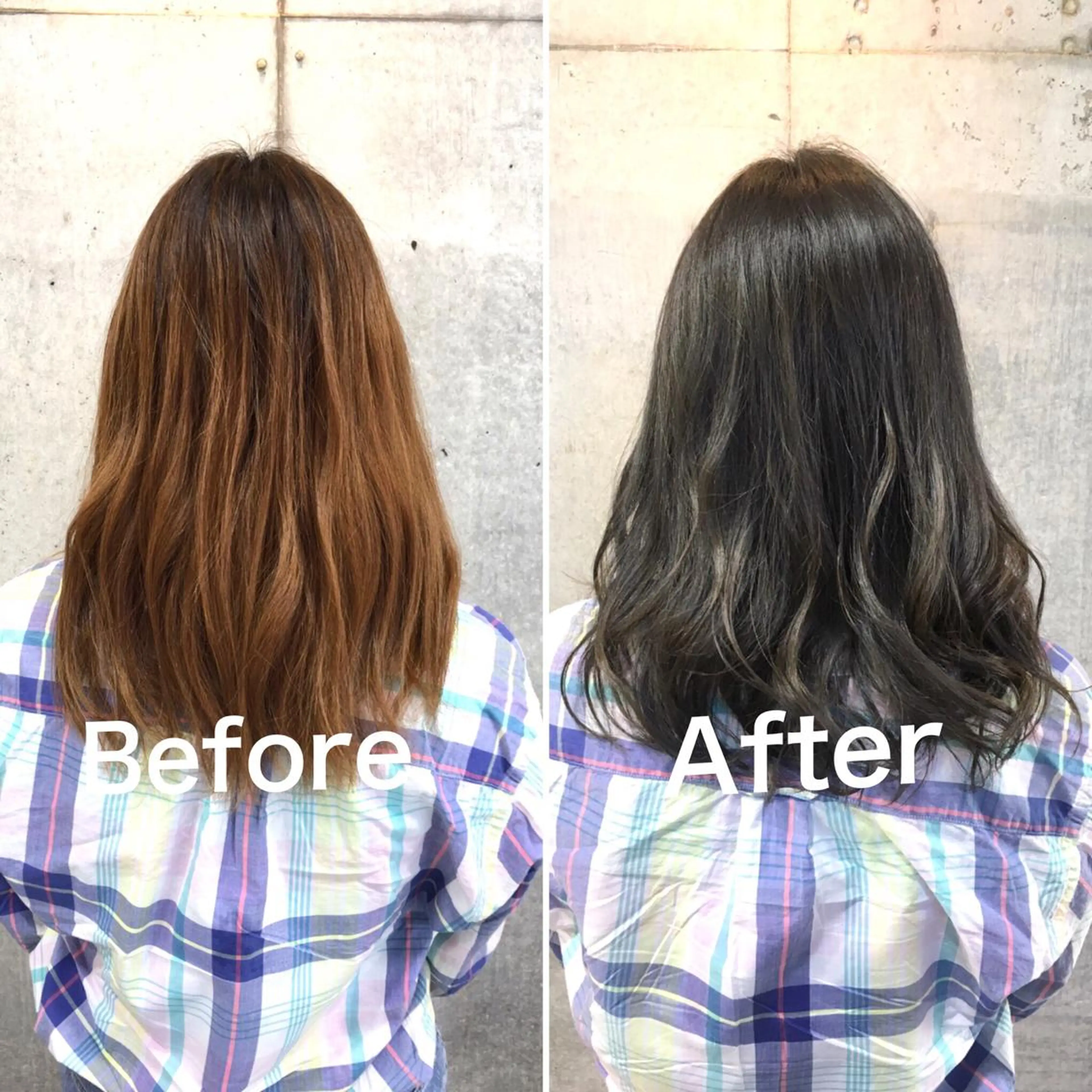 カラー カット トリートメント 佐瀬竜矢PRIMAL /portのヘアスタイル