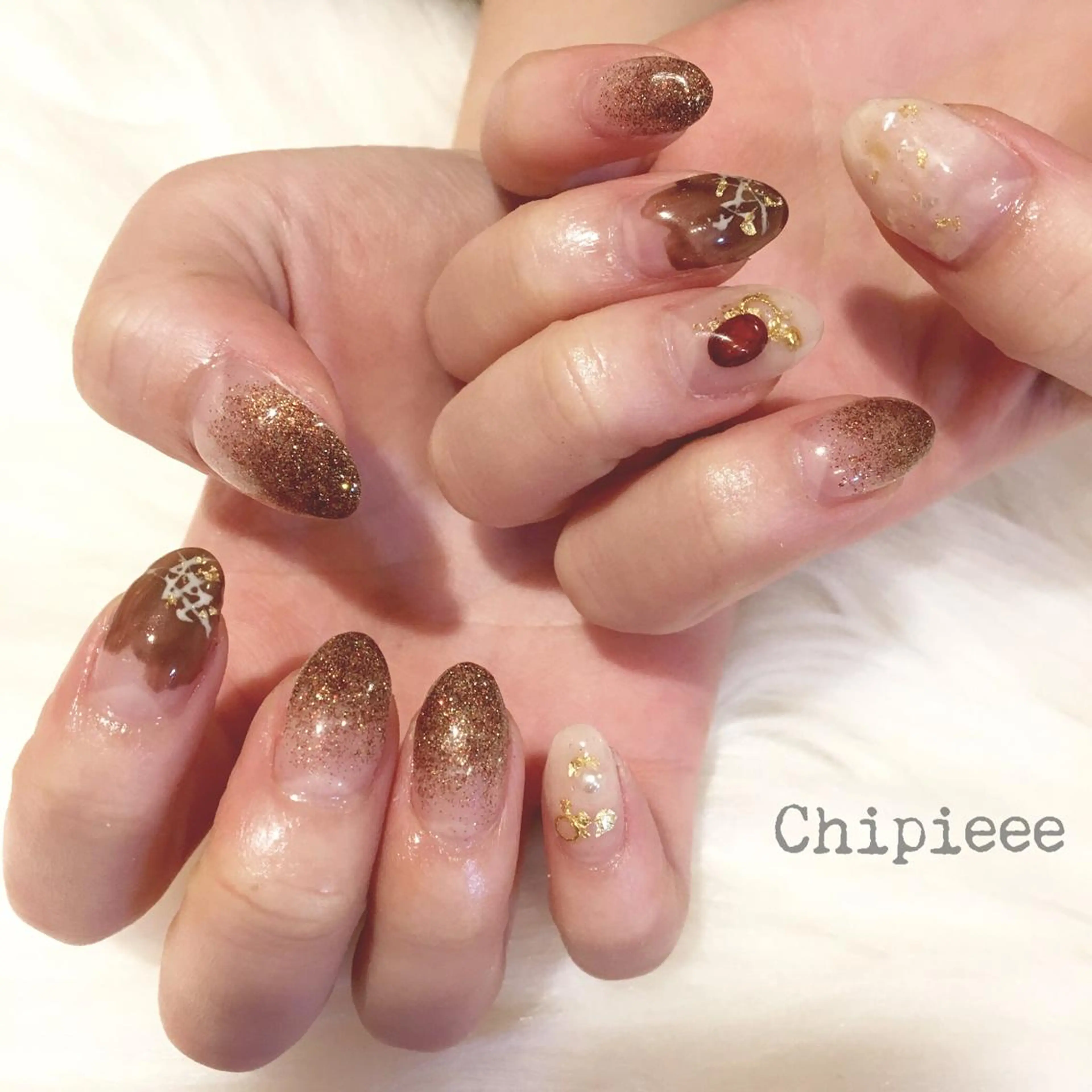 ネイル バレンタイン revia所属・ERI Nailistのネイルデザイン