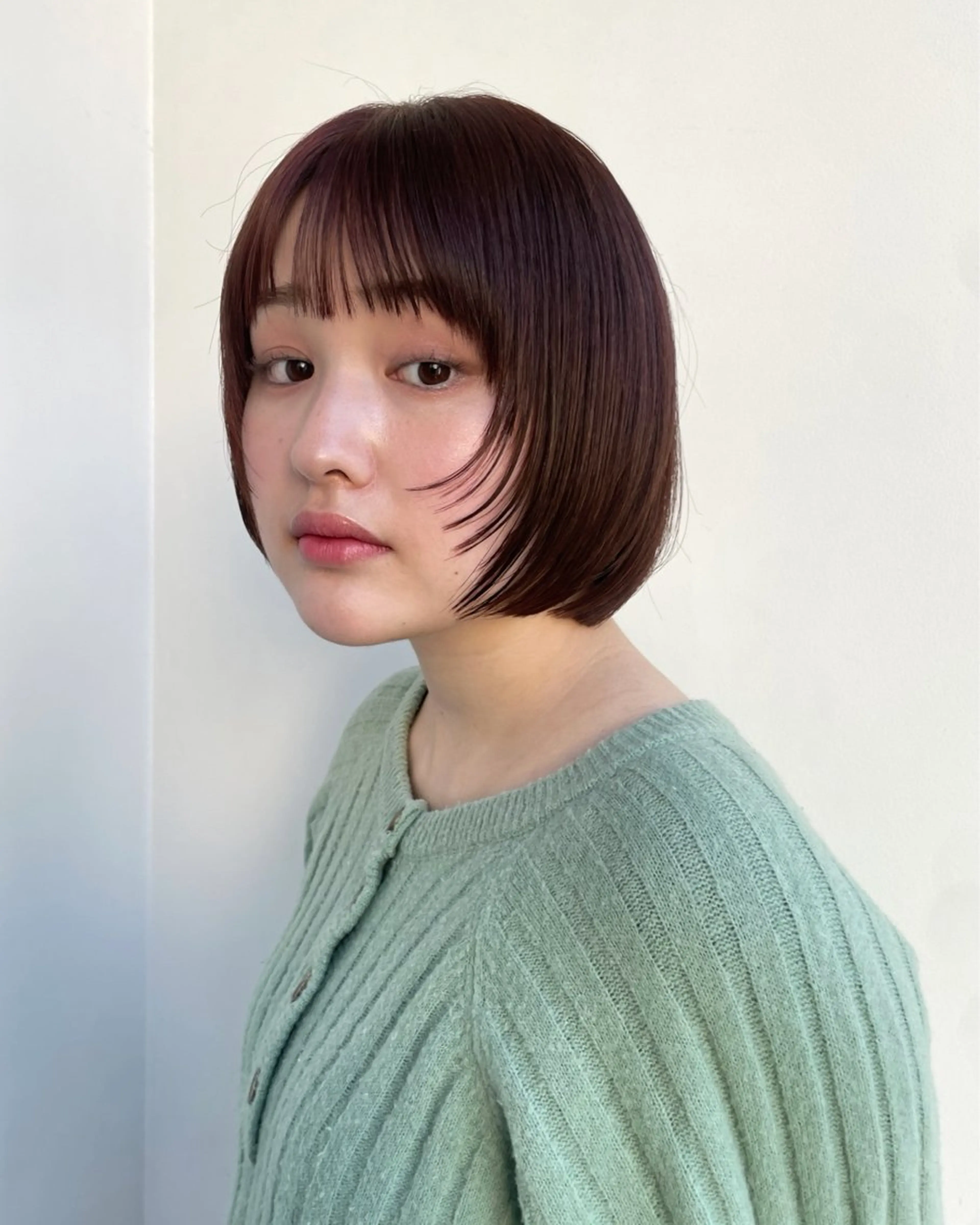 ショート 似合わせ/ベージュ /レイヤー/りほ🤍のヘアスタイル