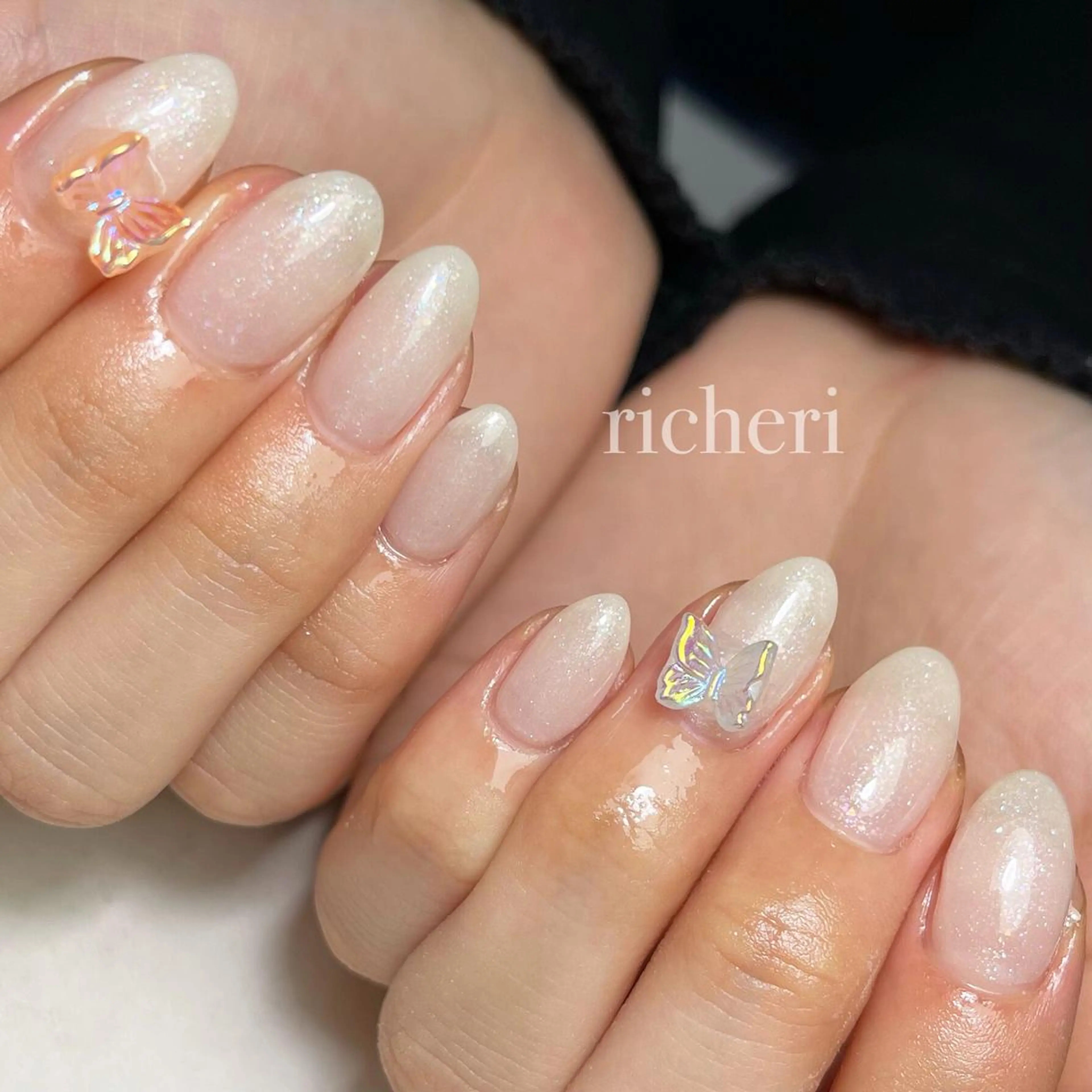 ミディアム ネイル ハンドネイル richeri beautyのエステ・リラクイメージ