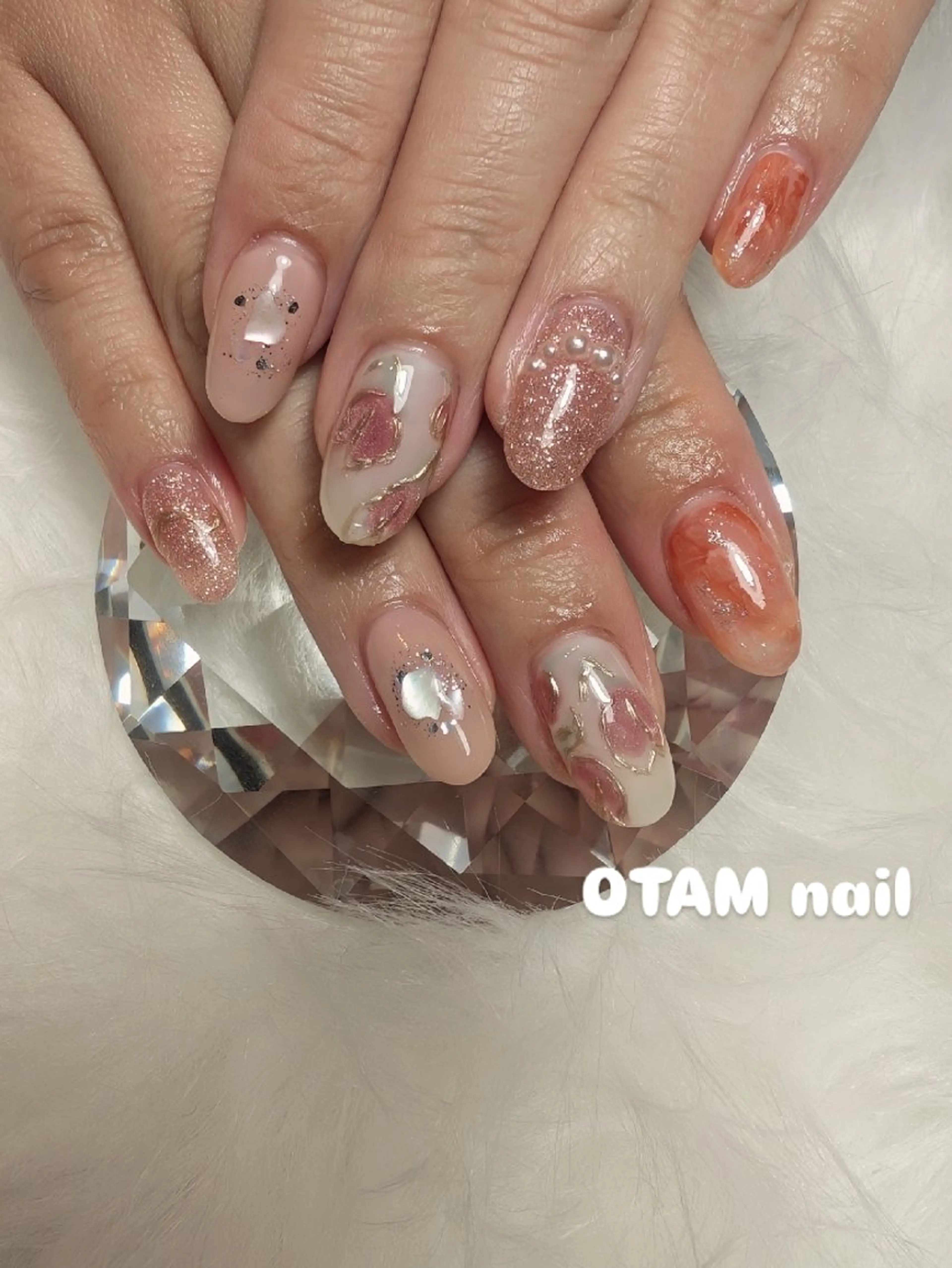 ネイル 持ち込み OTAM  nailのネイルデザイン