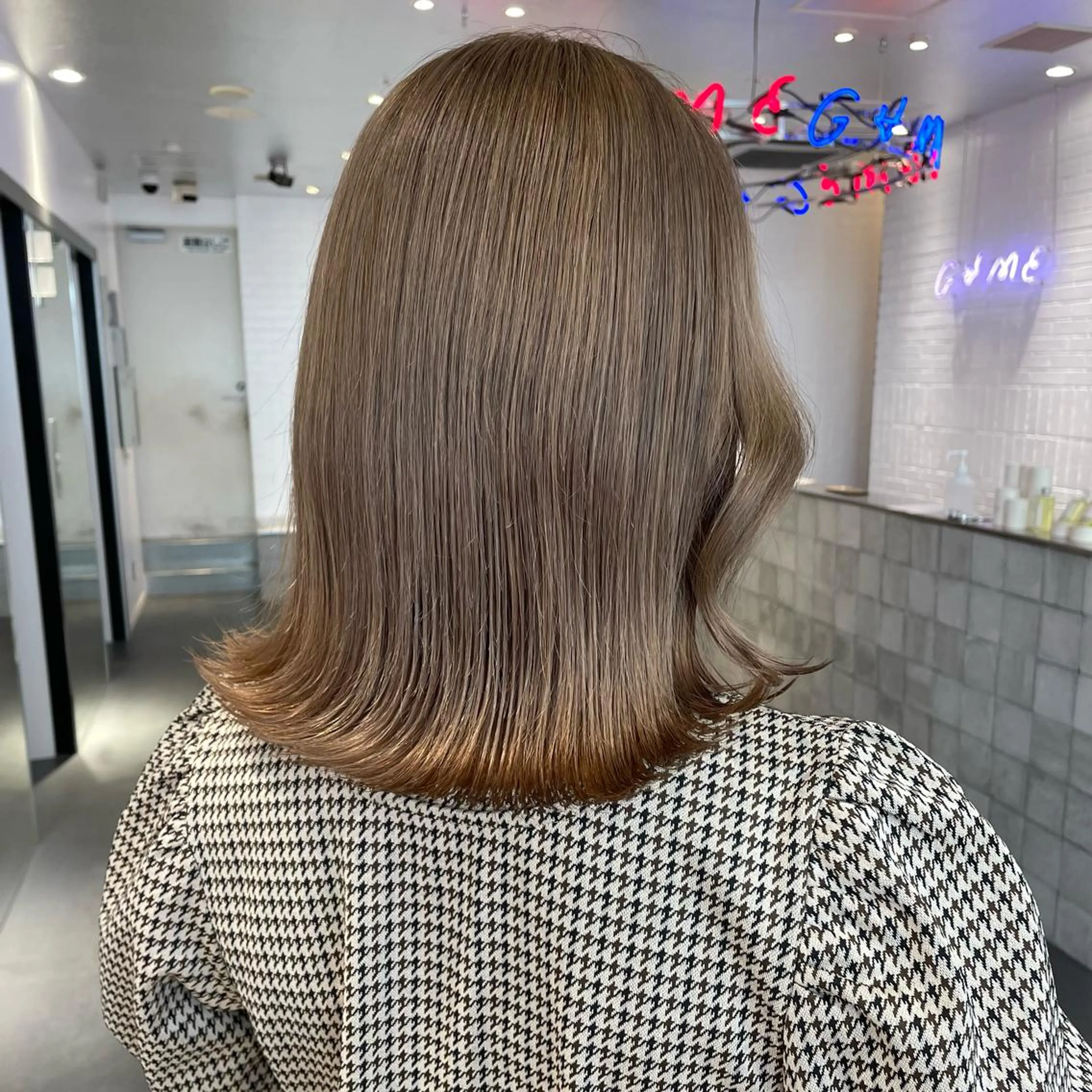 ミディアム カラー ヘアカラー Je suis heureuse Miel所属・🐩艶カラー/ chisato🌙のヘアスタイル