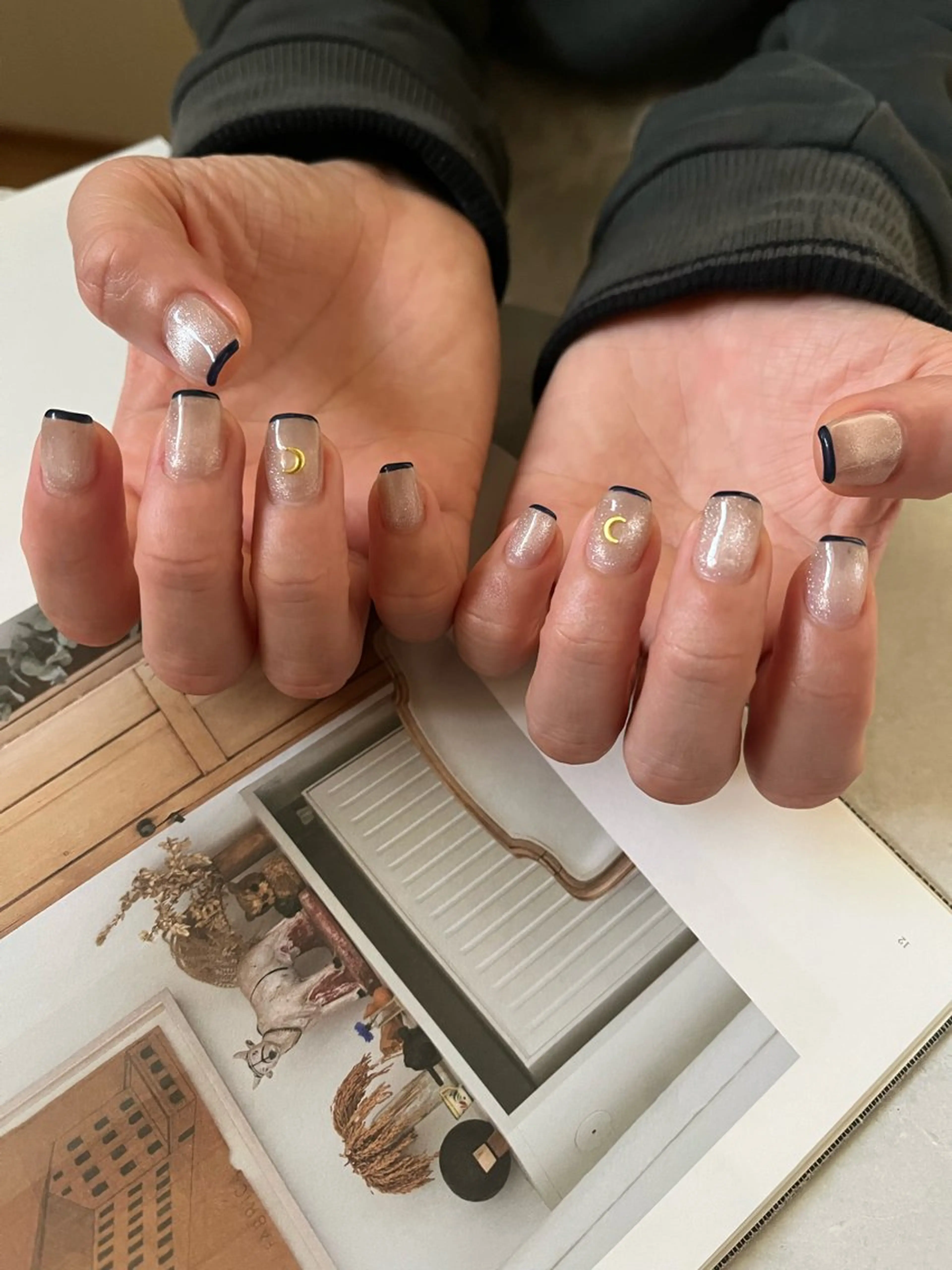 ネイル フレンチネイル K Aのネイルデザイン