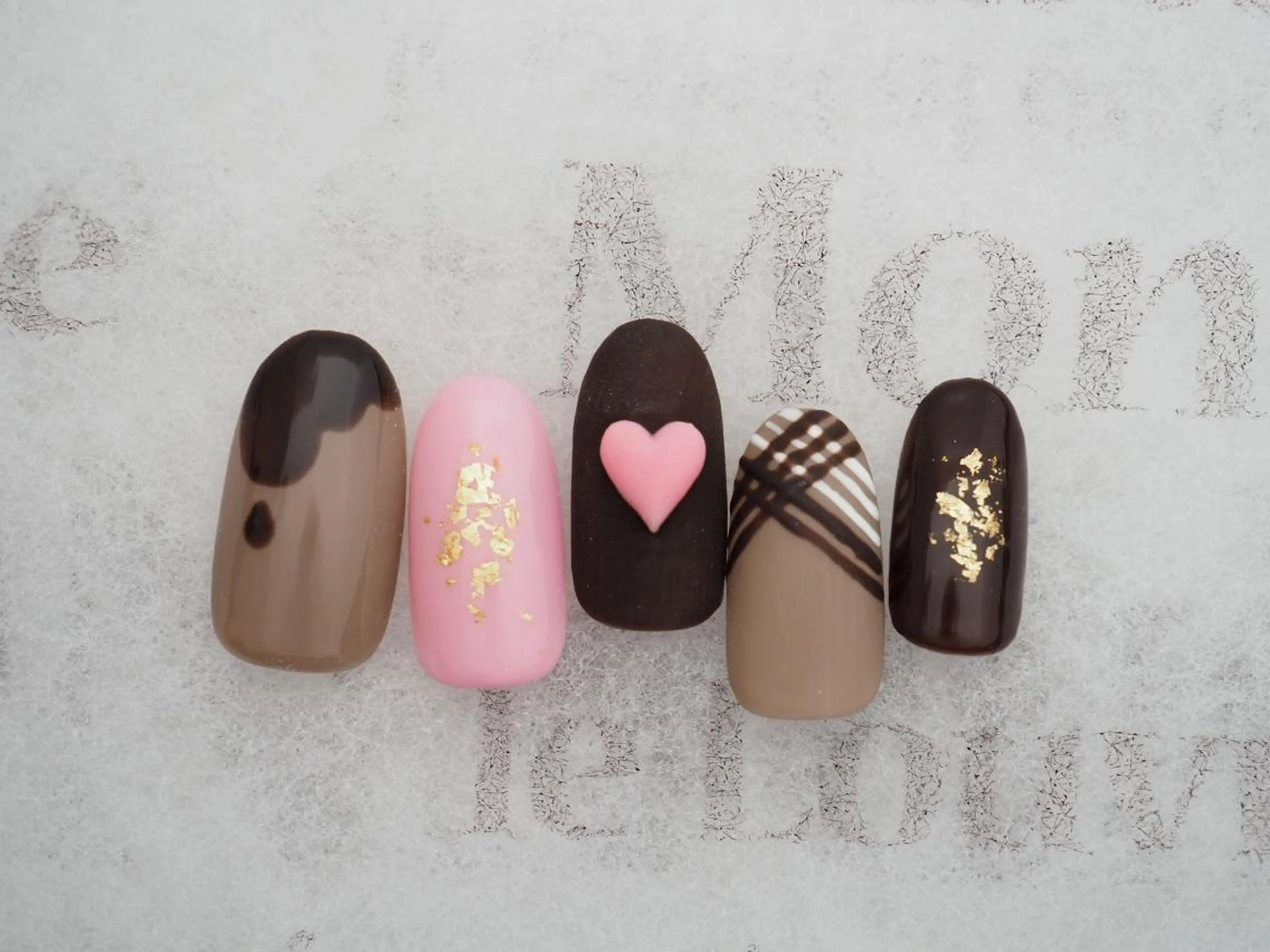 ネイル トップネイリスト Ribbon立川店のネイルデザイン