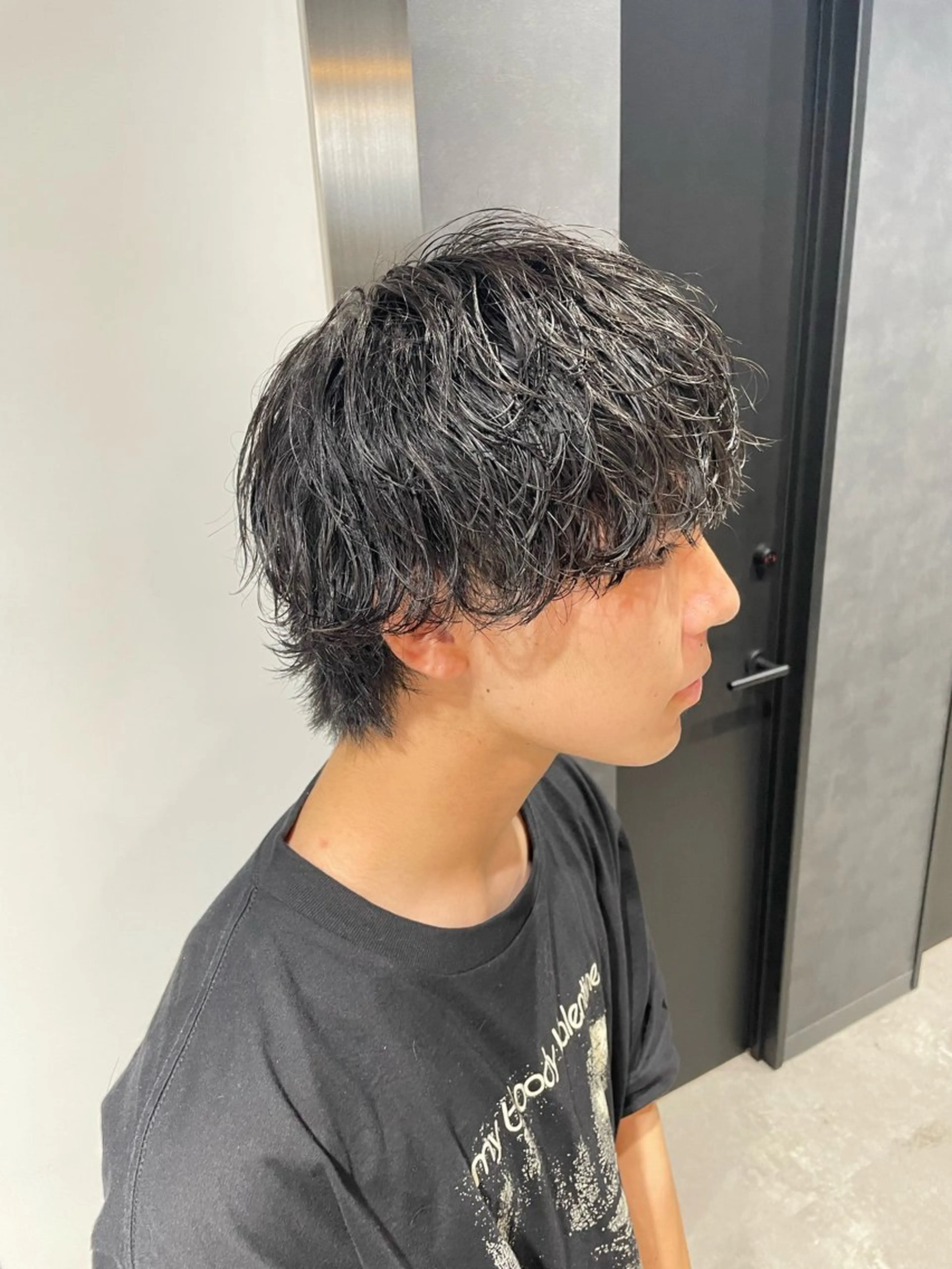 パーマ メンズ カット パーマ トリートメント ヘッドスパ ヘアセット イケメン製造機 🔥上原沙羅🔥のヘアスタイル