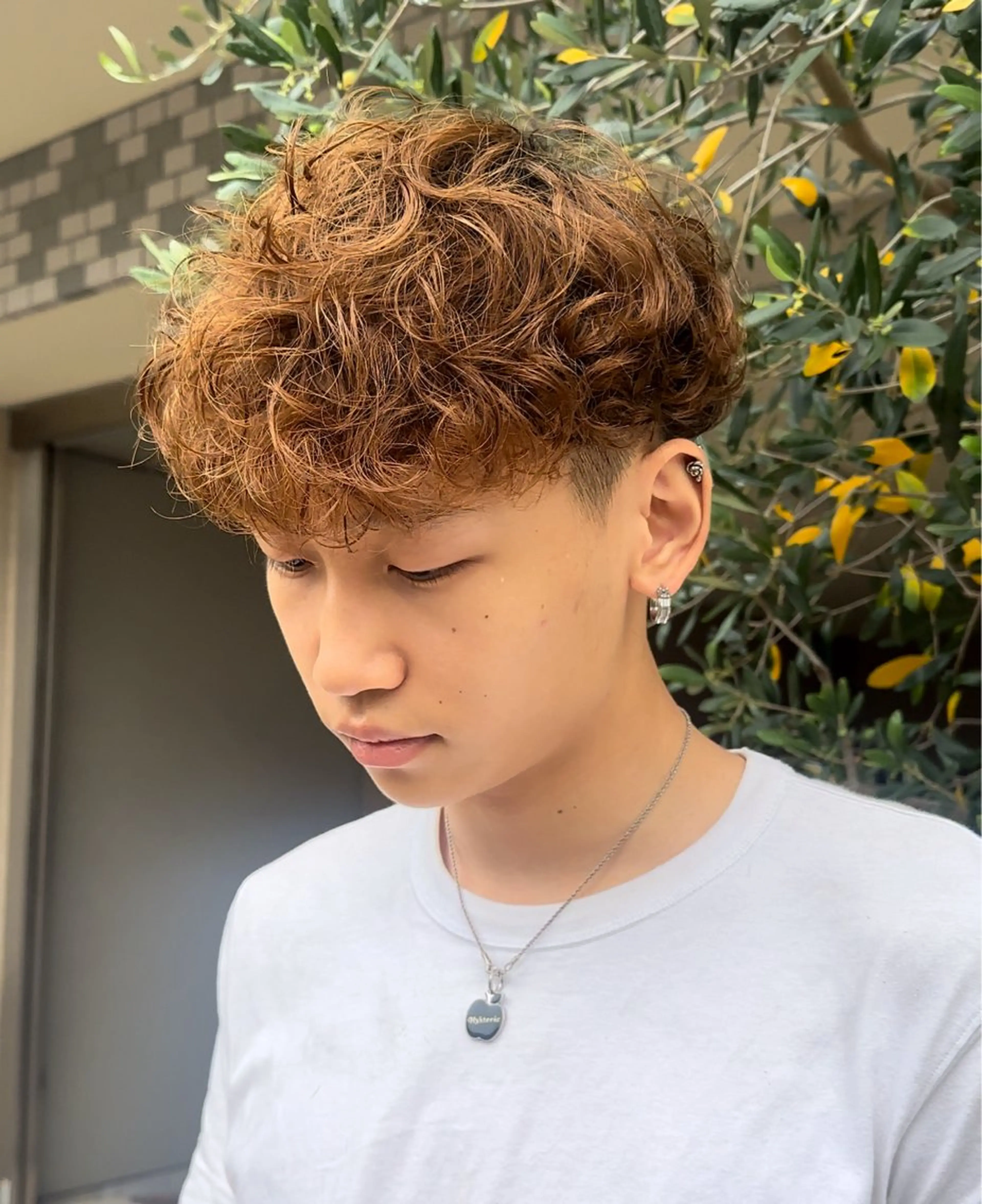 パーマ メンズ メンズパーマ スペインカール カット パーマ 年間2000名担当◎ パーマ職人/仲原佑樹のヘアスタイル