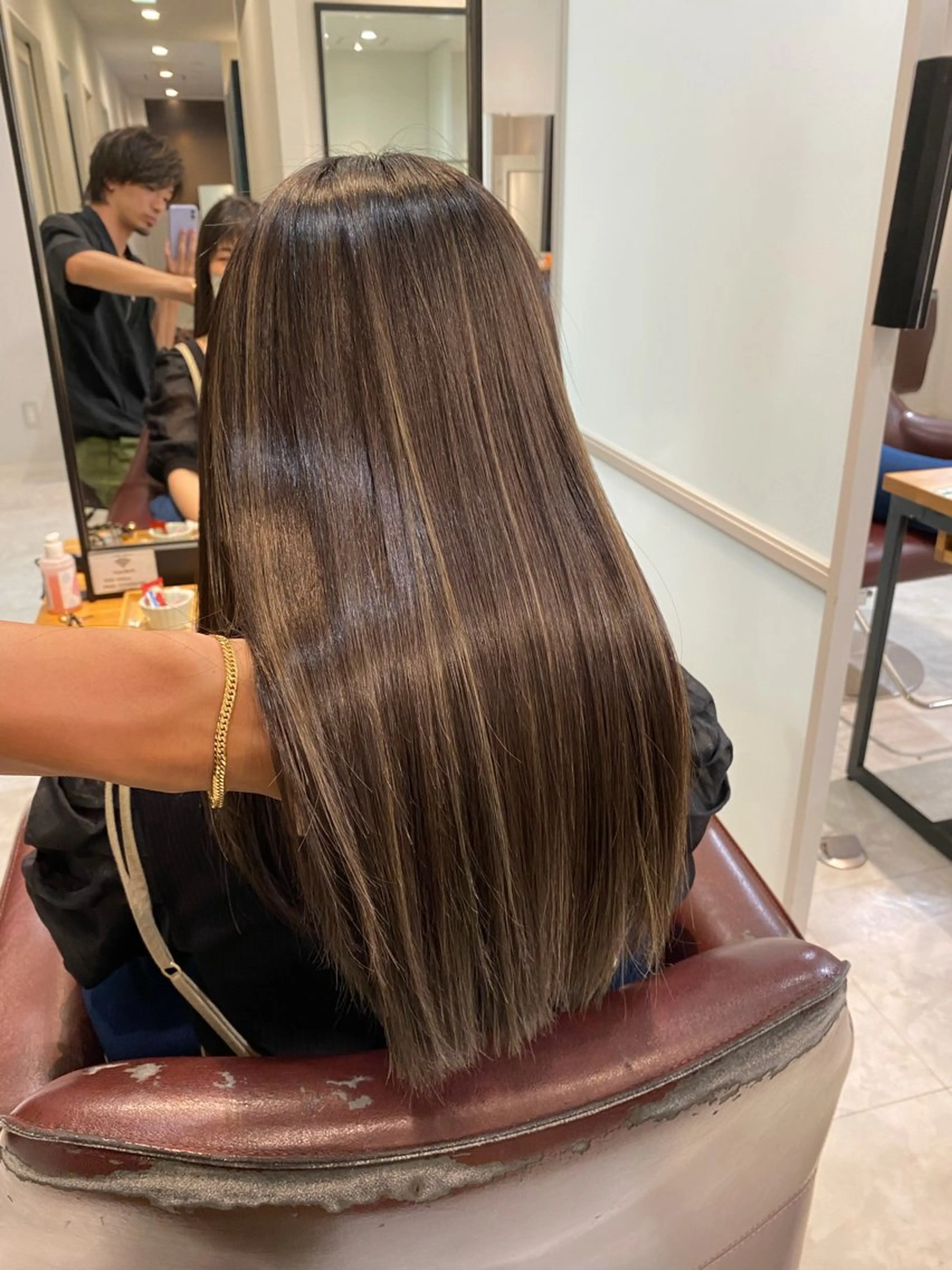 ロング カット 縮毛矯正 トリートメント ショートカット パーマ石井のヘアスタイル