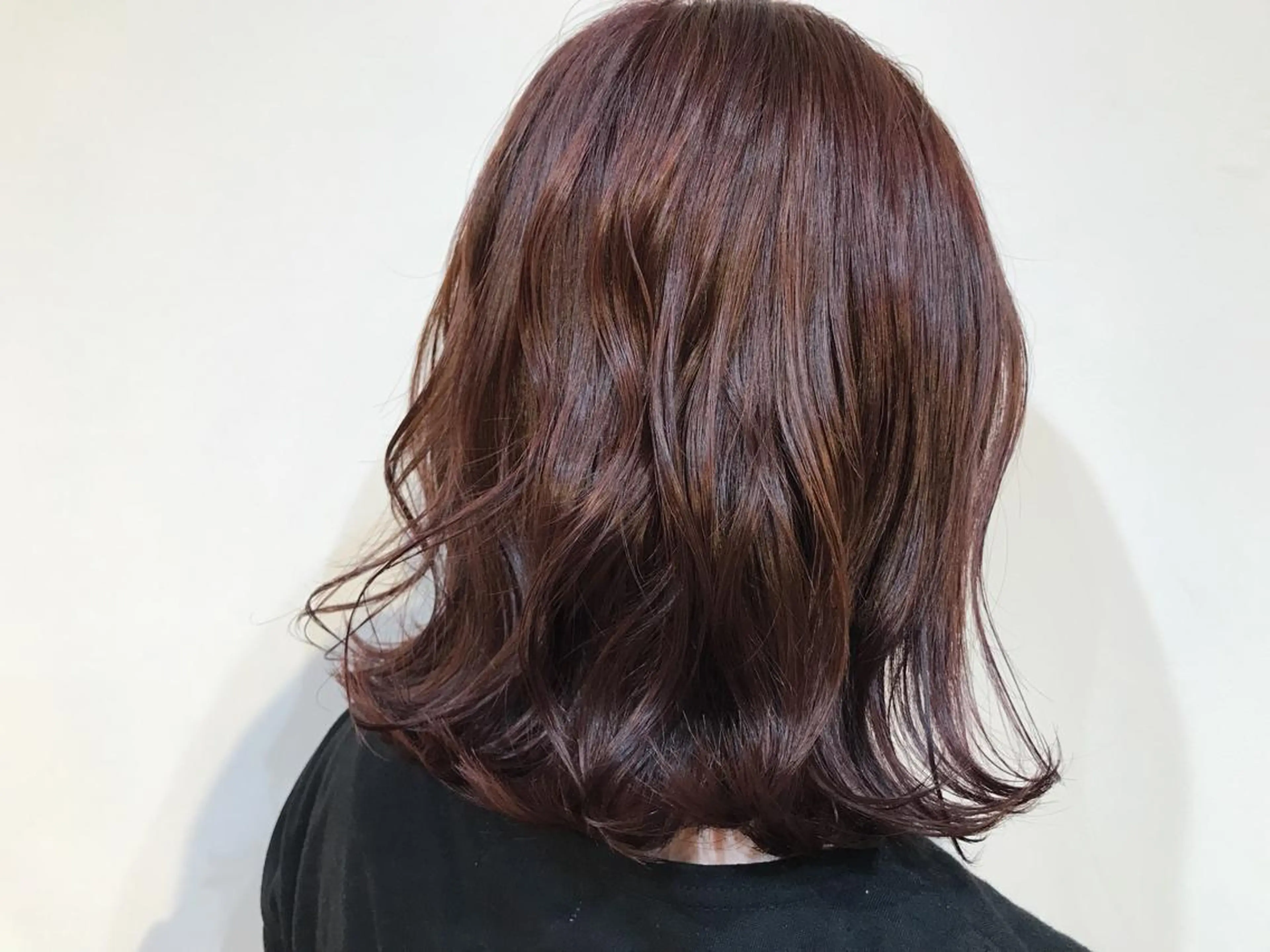 ミディアム カラー アッシュ アッシュブラウン ブラウンカラー ダブルカラー ピンクカラー ヒロミ/アレンジ/ アンニュイ/透け感のヘアスタイル