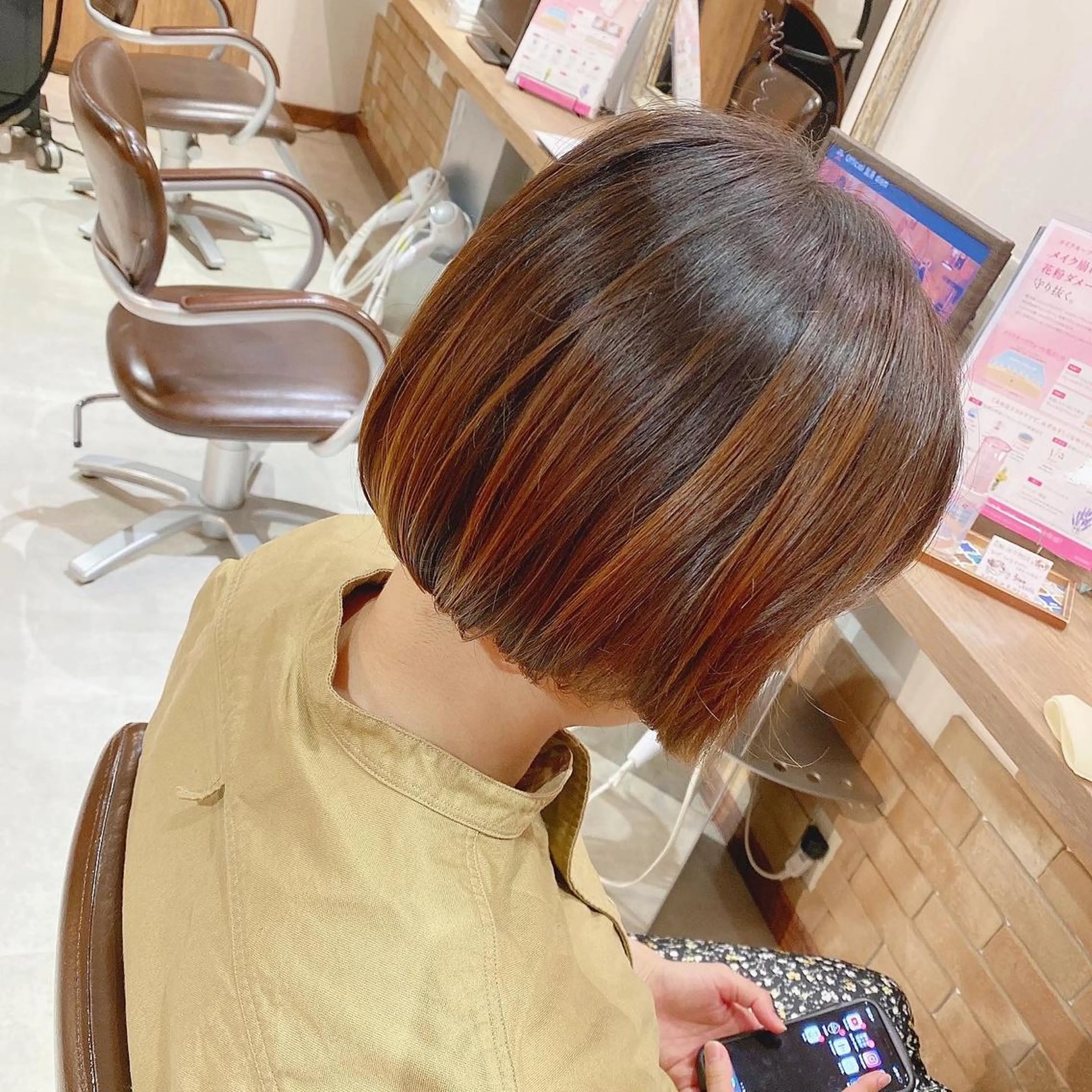 ショート ボブ 髪質改善 SALOWIN 池袋Suite店所属・髪質改善特化 安東駿介のヘアスタイル